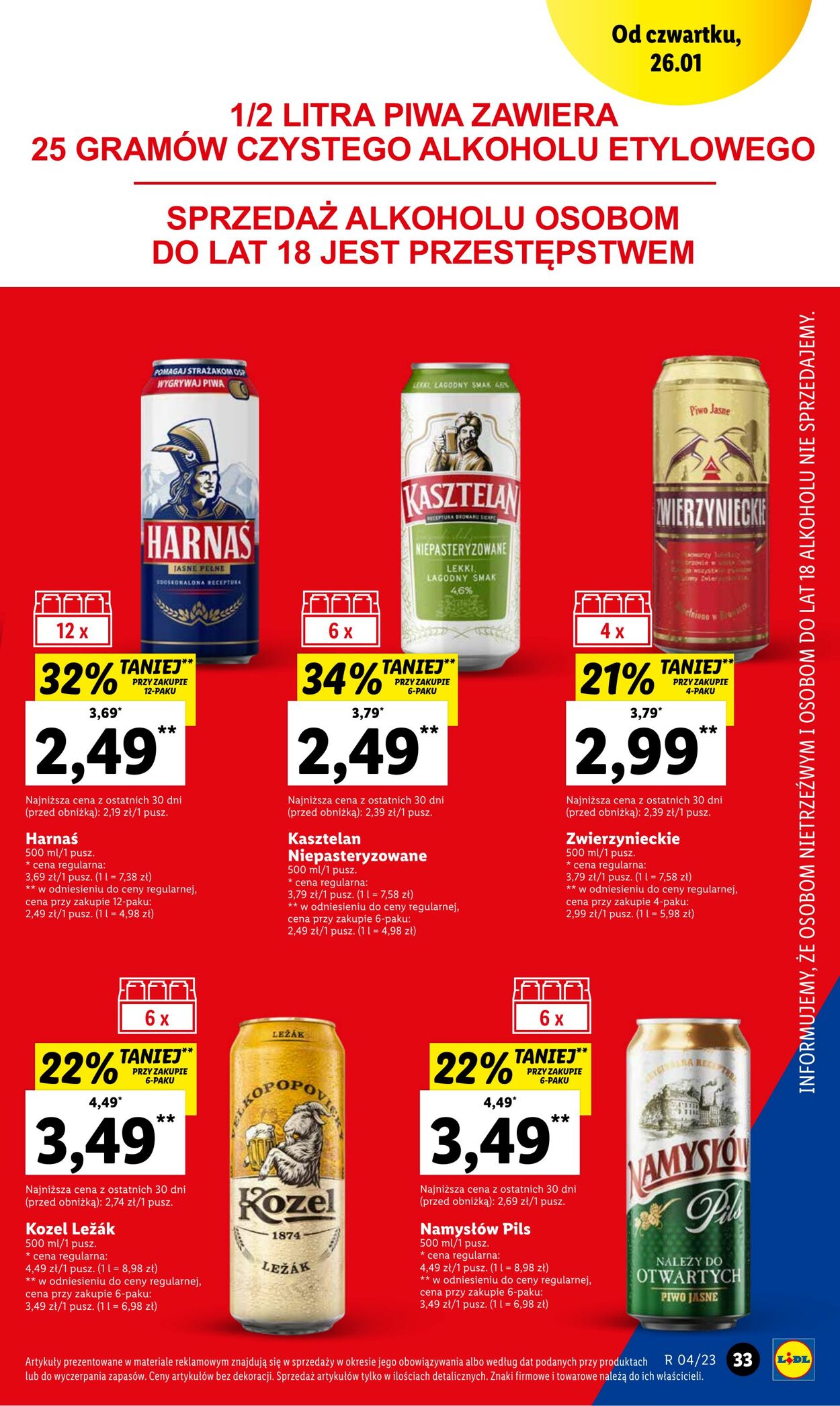 Gazetka Lidl 26.01.2023 - 29.01.2023