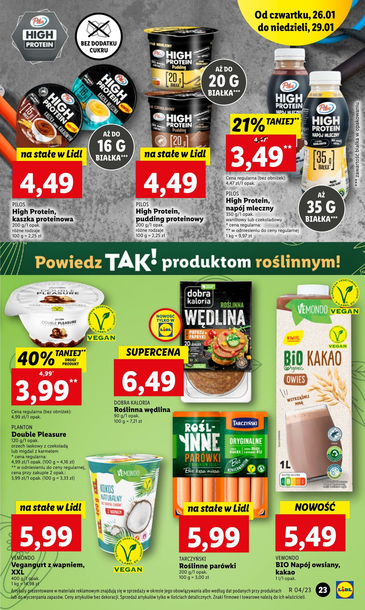 Gazetka Lidl 26.01.2023 - 29.01.2023