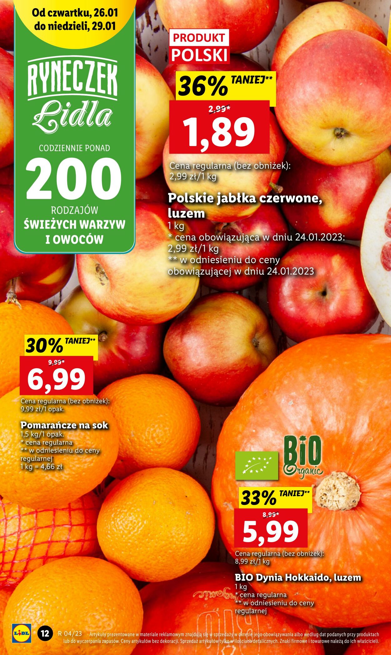 Gazetka Lidl 26.01.2023 - 29.01.2023