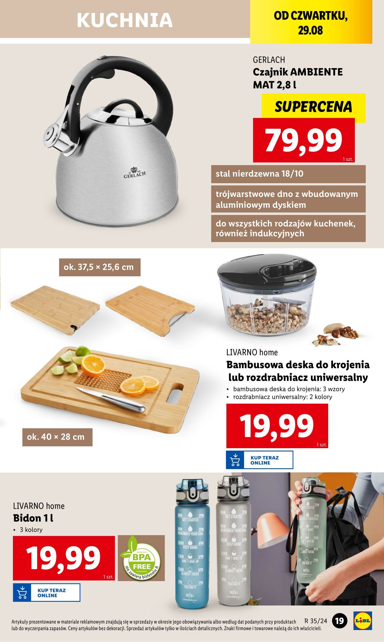 Gazetka Lidl 26.08.2024 - 01.09.2024