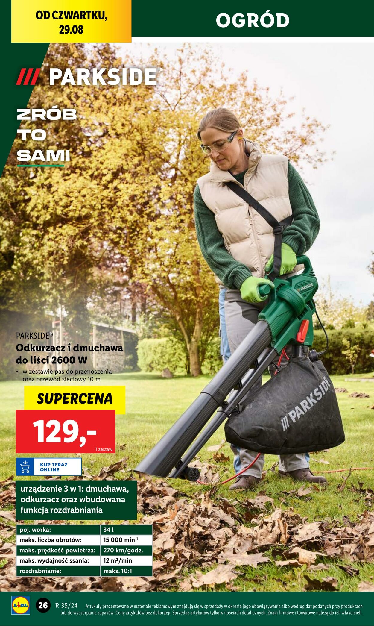 Gazetka Lidl 26.08.2024 - 01.09.2024