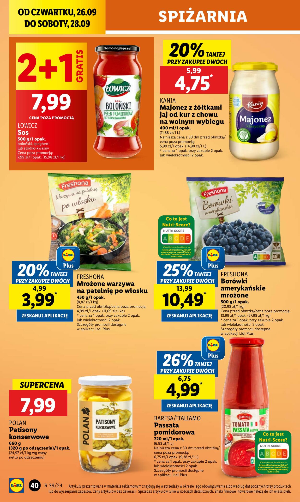 Gazetka Lidl 26.09.2024 - 28.09.2024