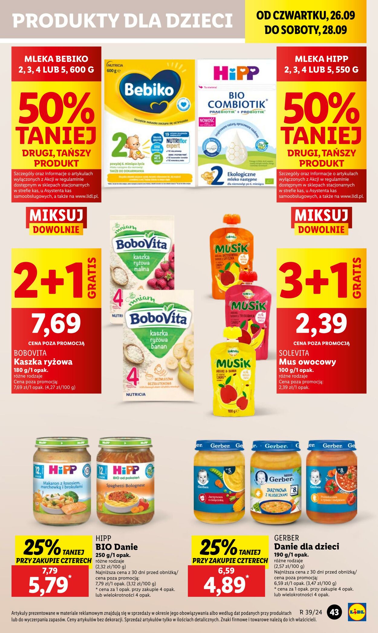 Gazetka Lidl 26.09.2024 - 28.09.2024