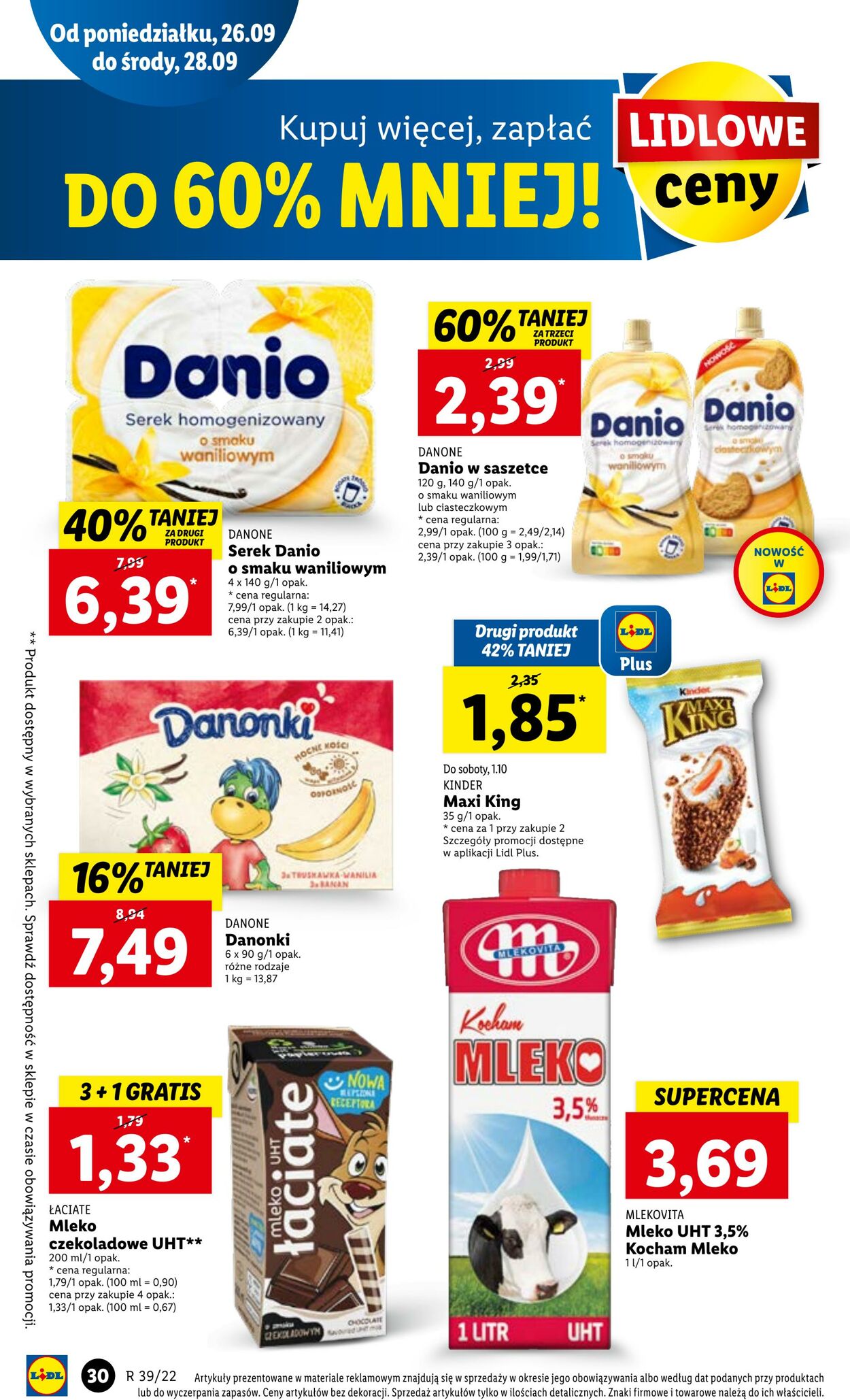 Gazetka Lidl 26.09.2022 - 28.09.2022