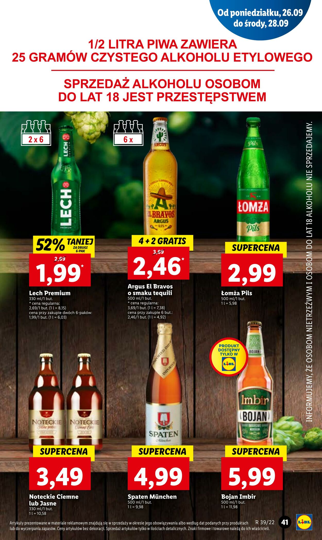 Gazetka Lidl 26.09.2022 - 28.09.2022