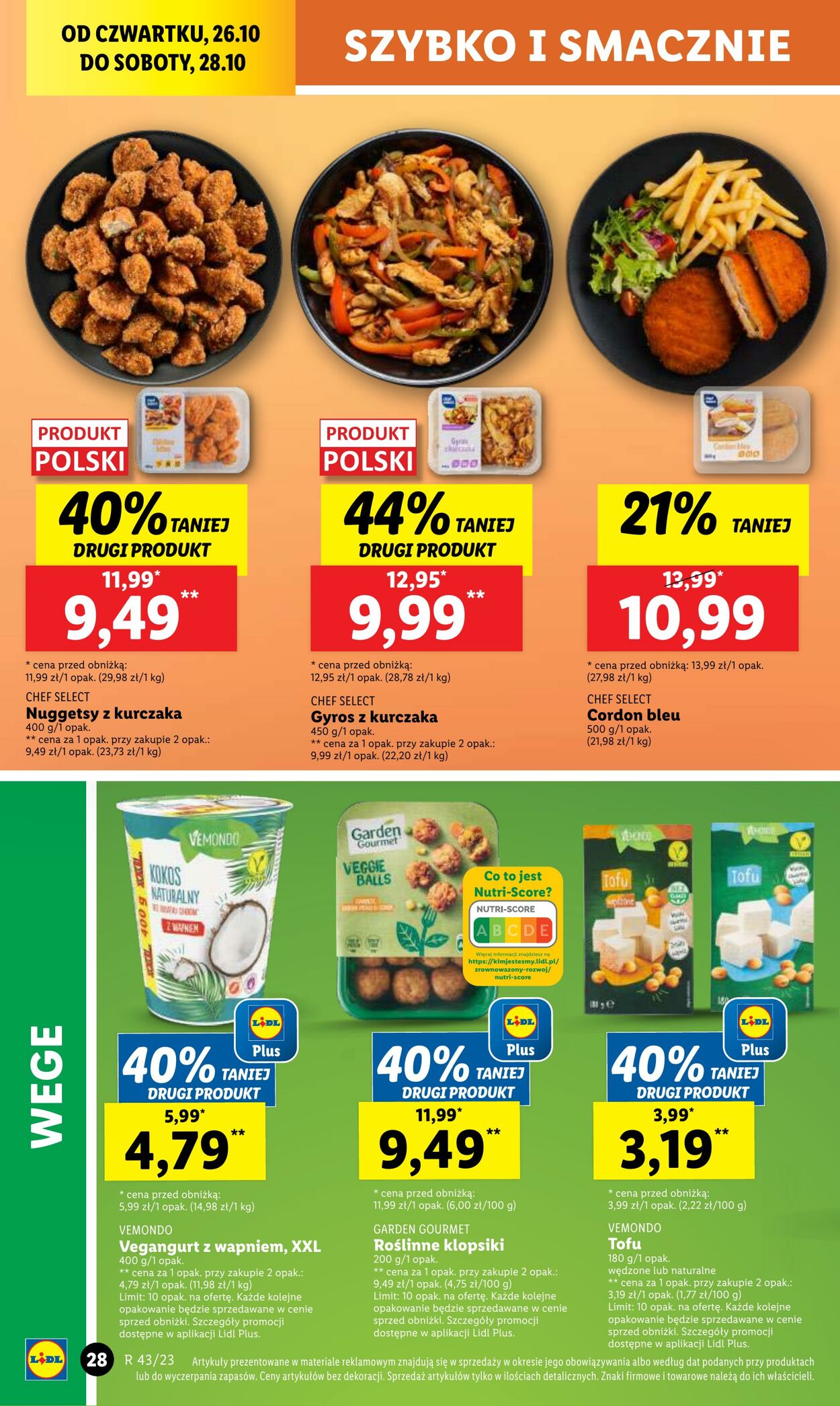 Gazetka Lidl 26.10.2023 - 28.10.2023