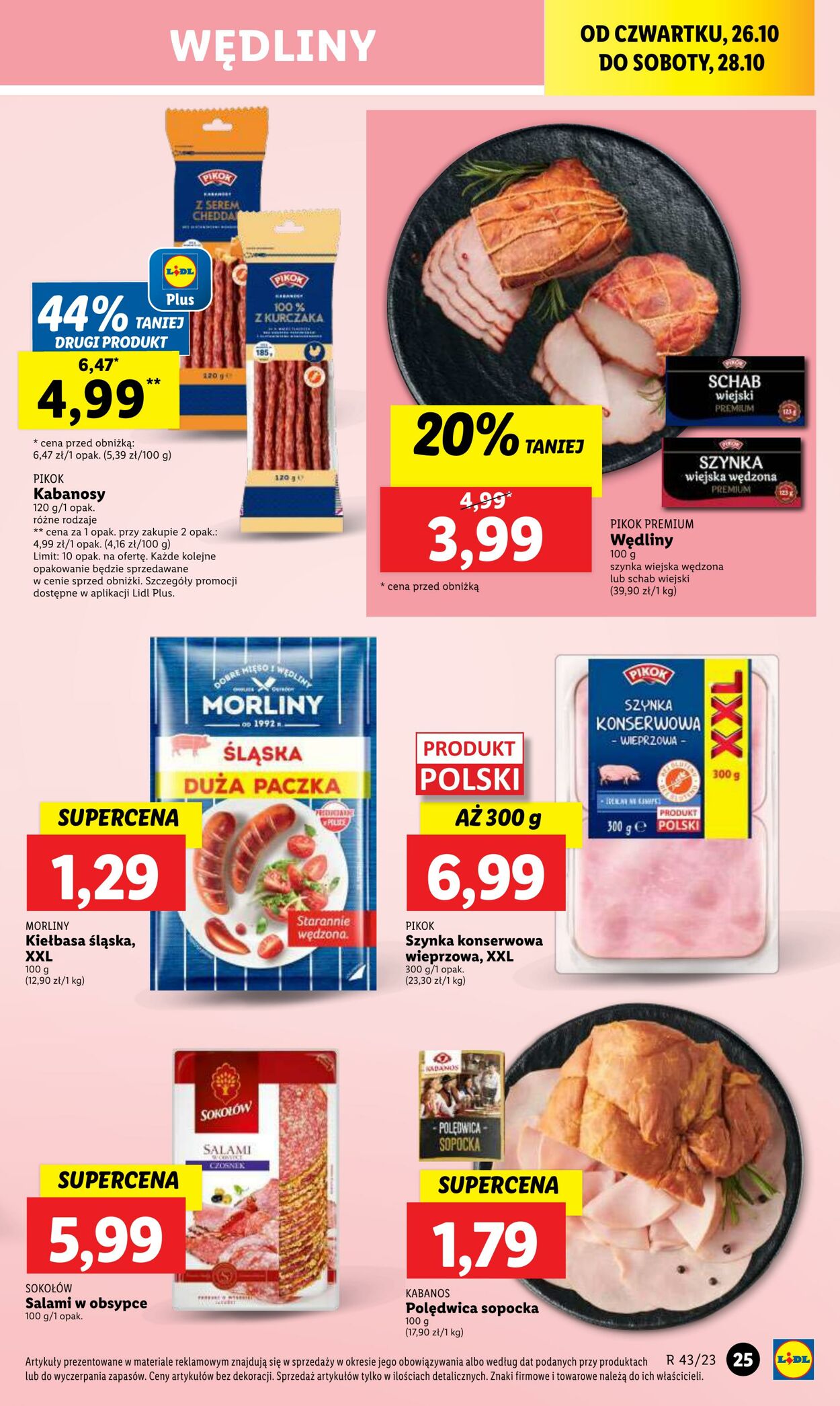 Gazetka Lidl 26.10.2023 - 28.10.2023