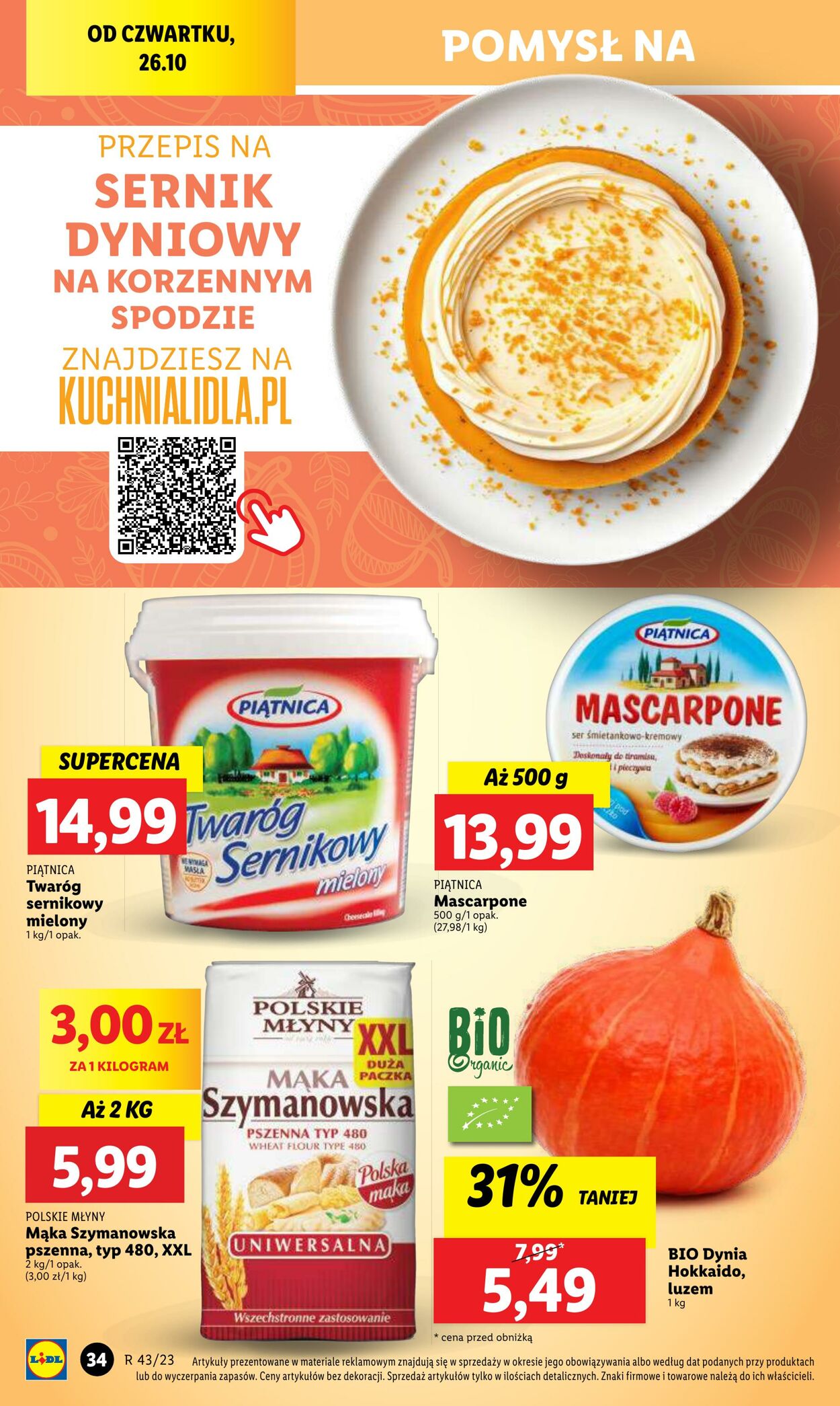 Gazetka Lidl 26.10.2023 - 28.10.2023