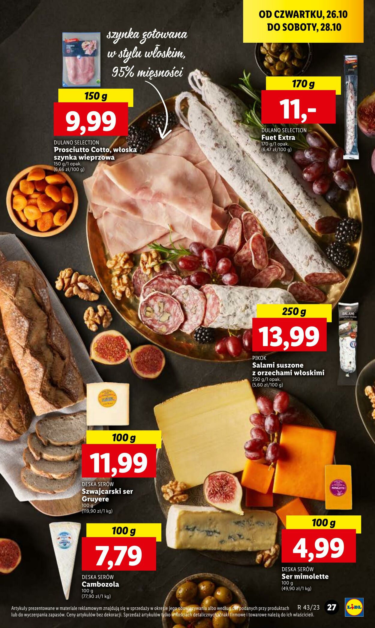 Gazetka Lidl 26.10.2023 - 28.10.2023