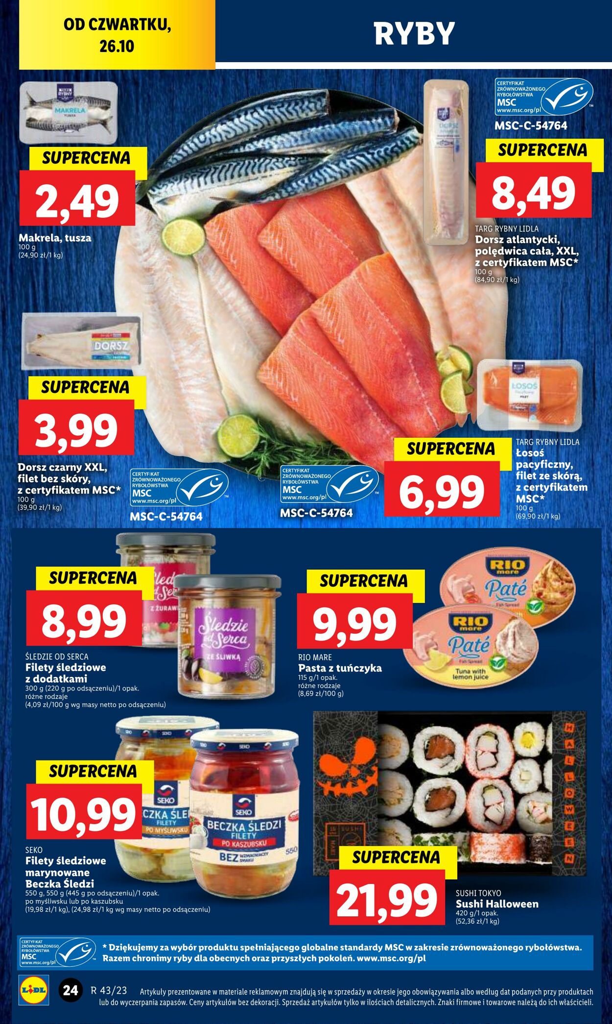 Gazetka Lidl 26.10.2023 - 28.10.2023