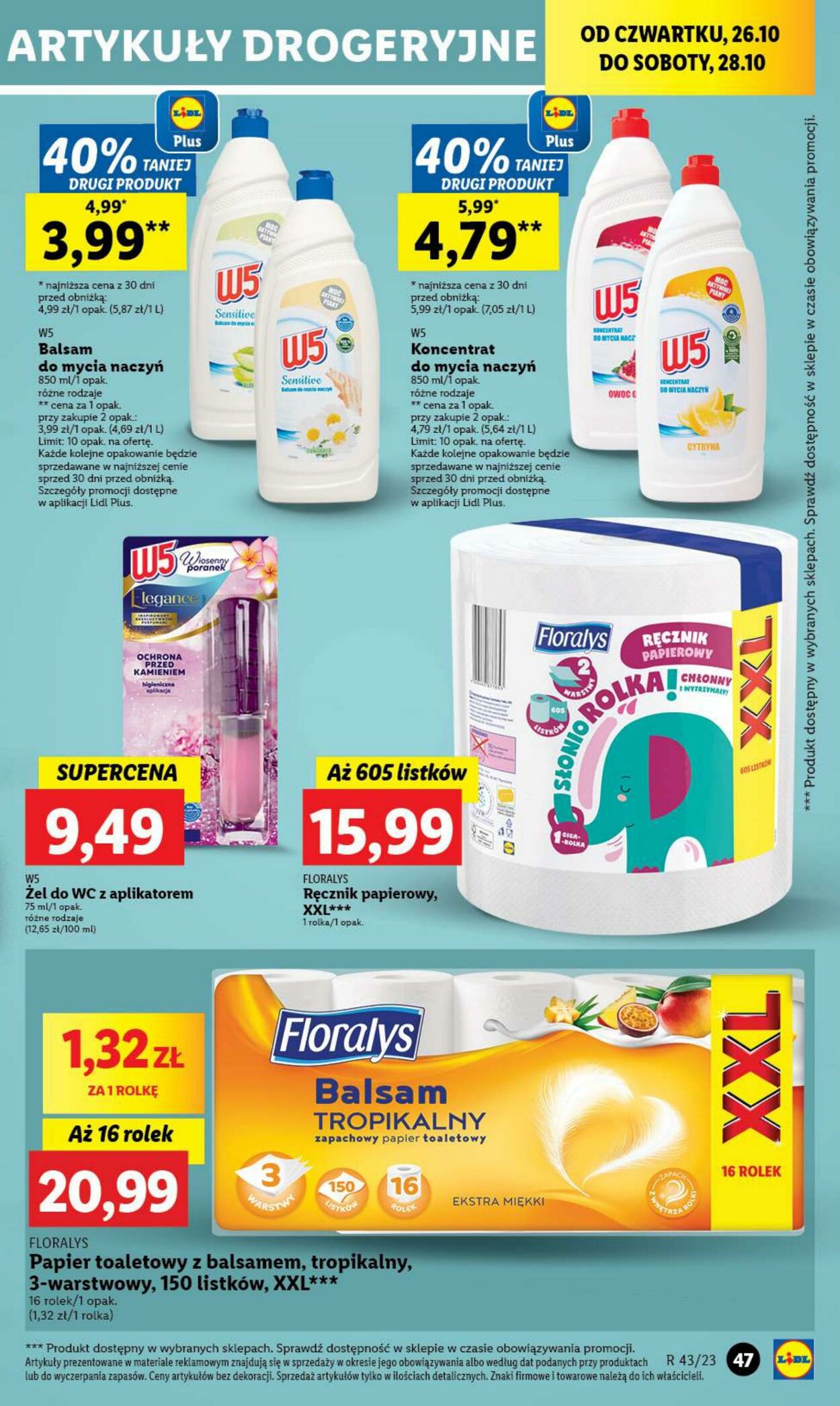 Gazetka Lidl 26.10.2023 - 28.10.2023