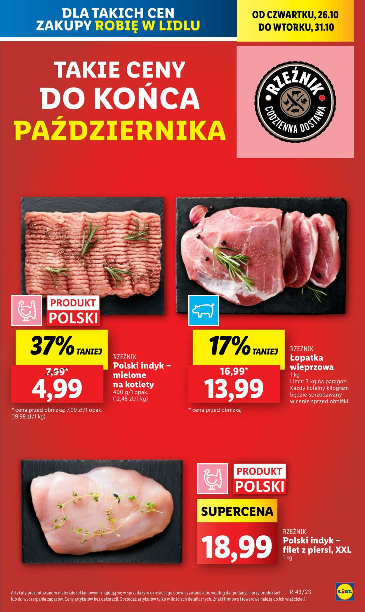 Gazetka Lidl 26.10.2023 - 28.10.2023