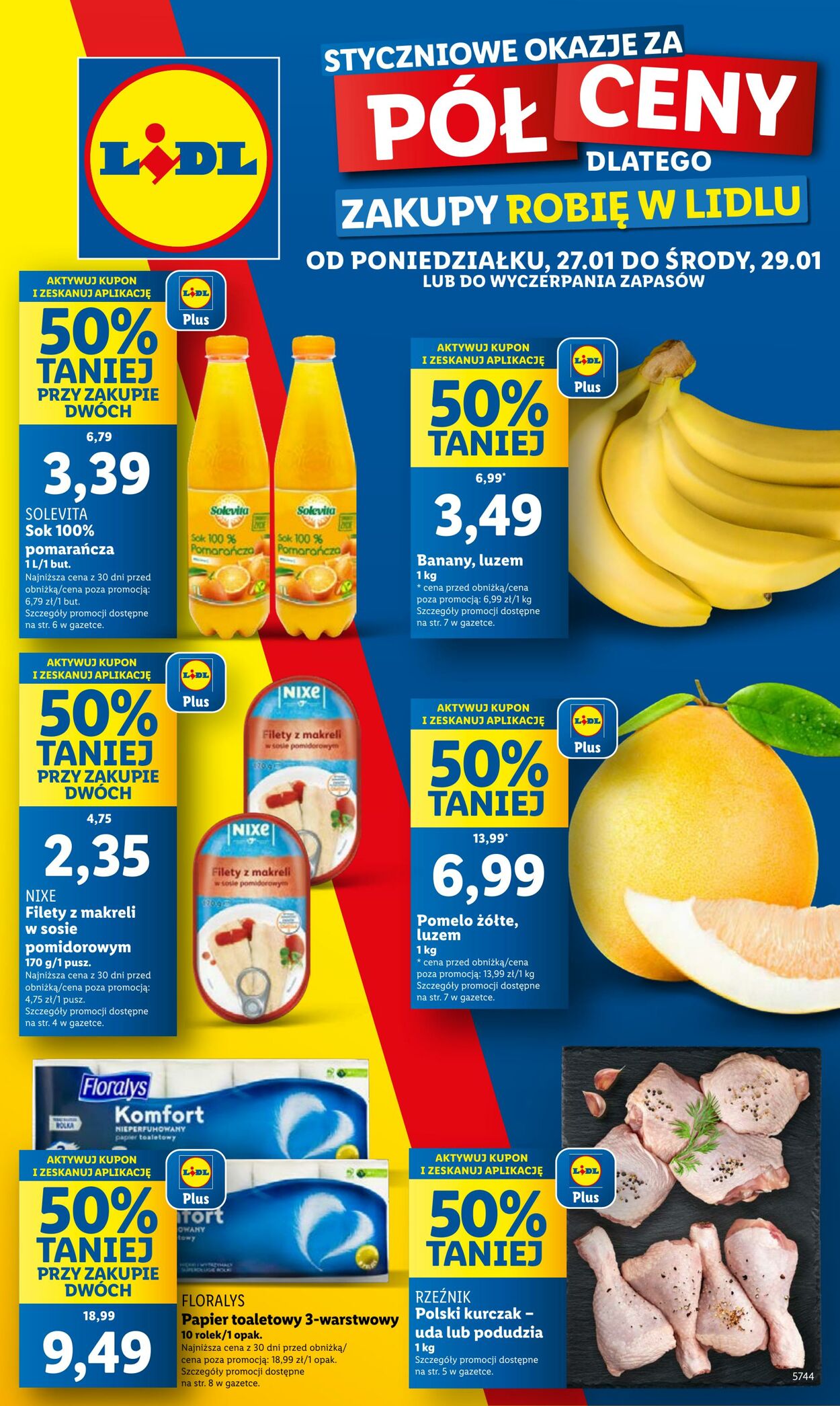 Gazetka Lidl - OFERTA WAŻNA OD 27.01 DO 29.01 27 sty, 2025 - 29 sty, 2025