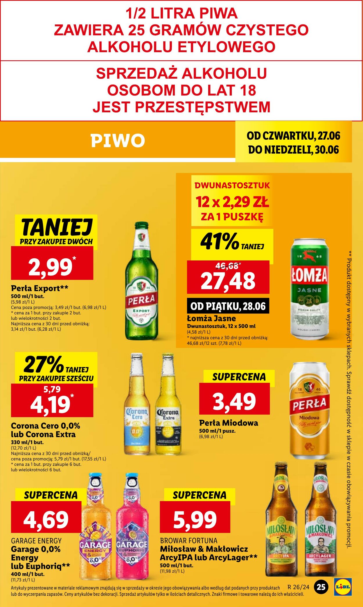 Gazetka Lidl 27.06.2024 - 30.06.2024