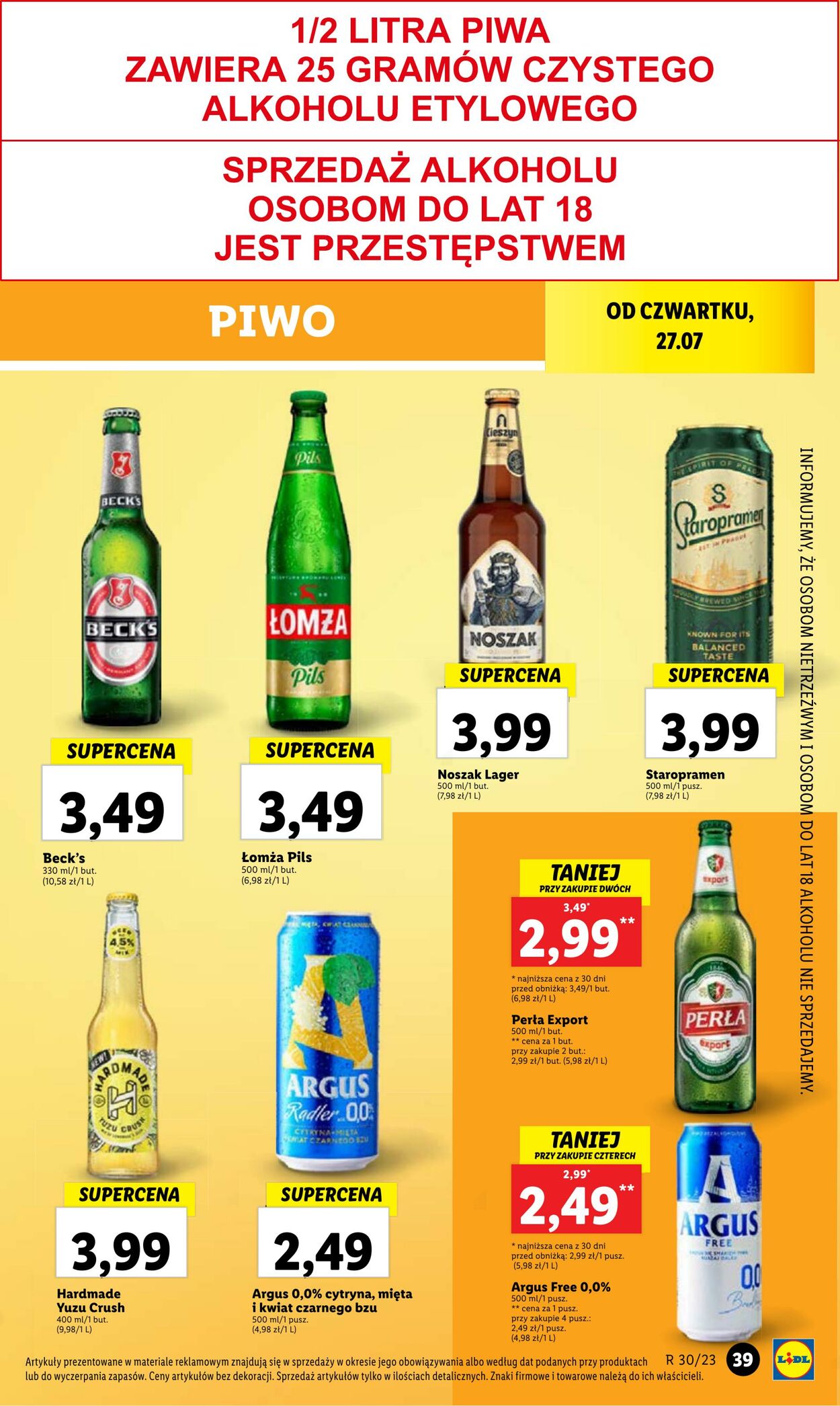 Lidl Gazetka Promocyjna Ważna od 27.07 do 29.07 Strona nr 57