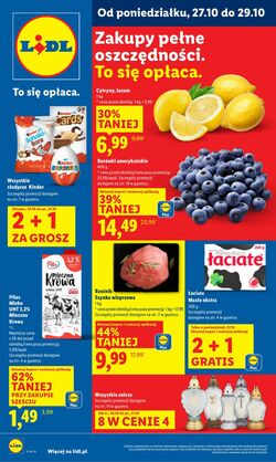 Gazetka Lidl 27.10.2025 - 29.10.2025