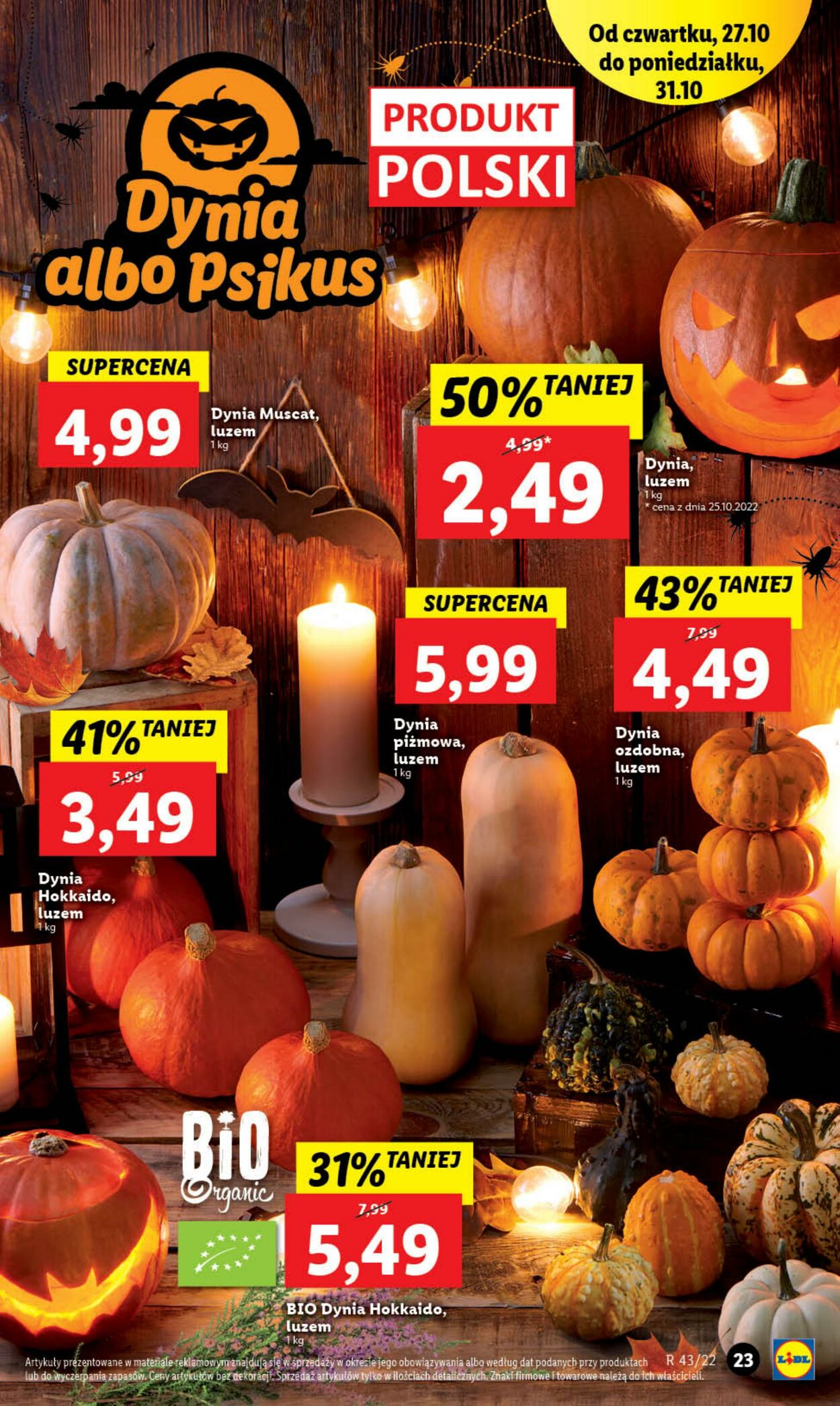 Gazetka Lidl 27.10.2022 - 31.10.2022