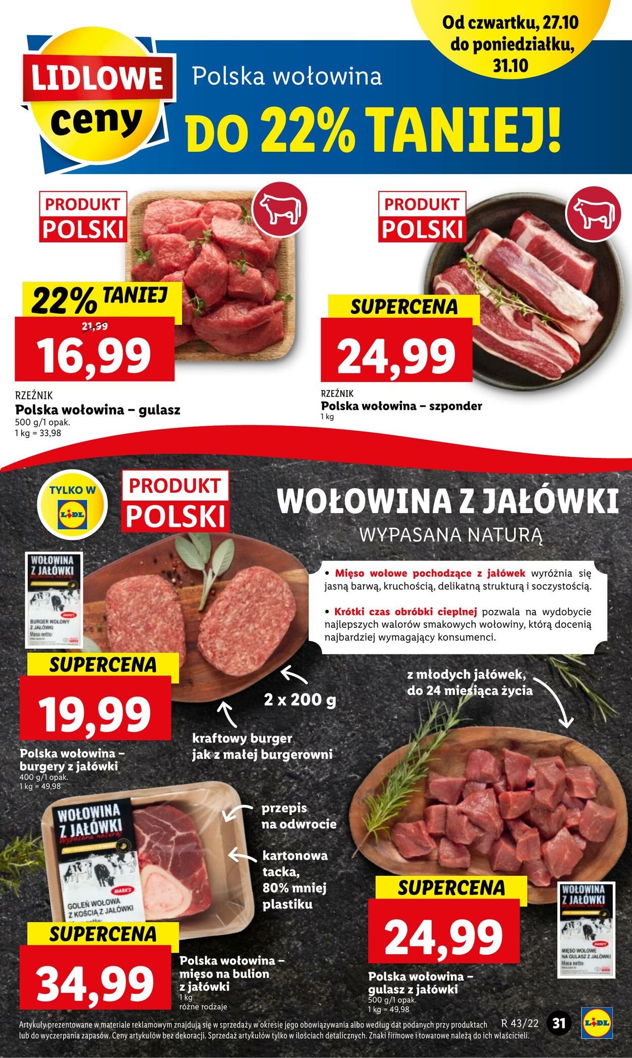 Gazetka Lidl 27.10.2022 - 31.10.2022