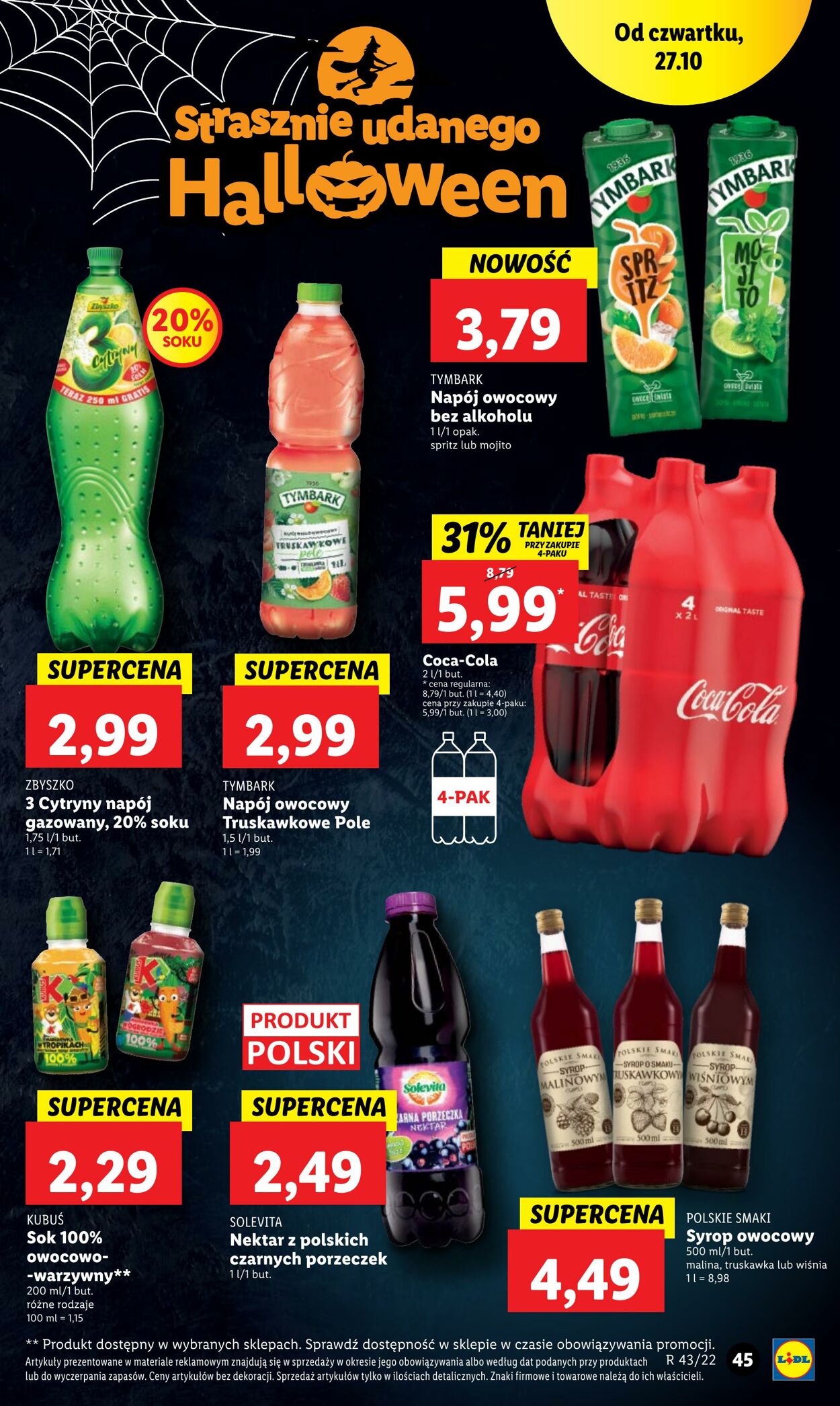 Gazetka Lidl 27.10.2022 - 31.10.2022