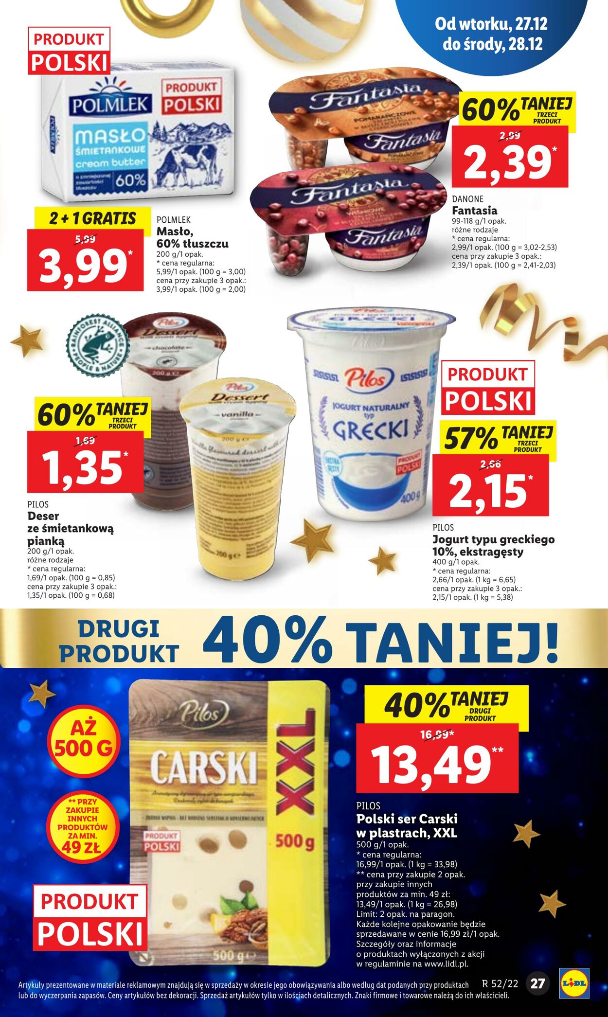 Gazetka Lidl 27.12.2022 - 28.12.2022