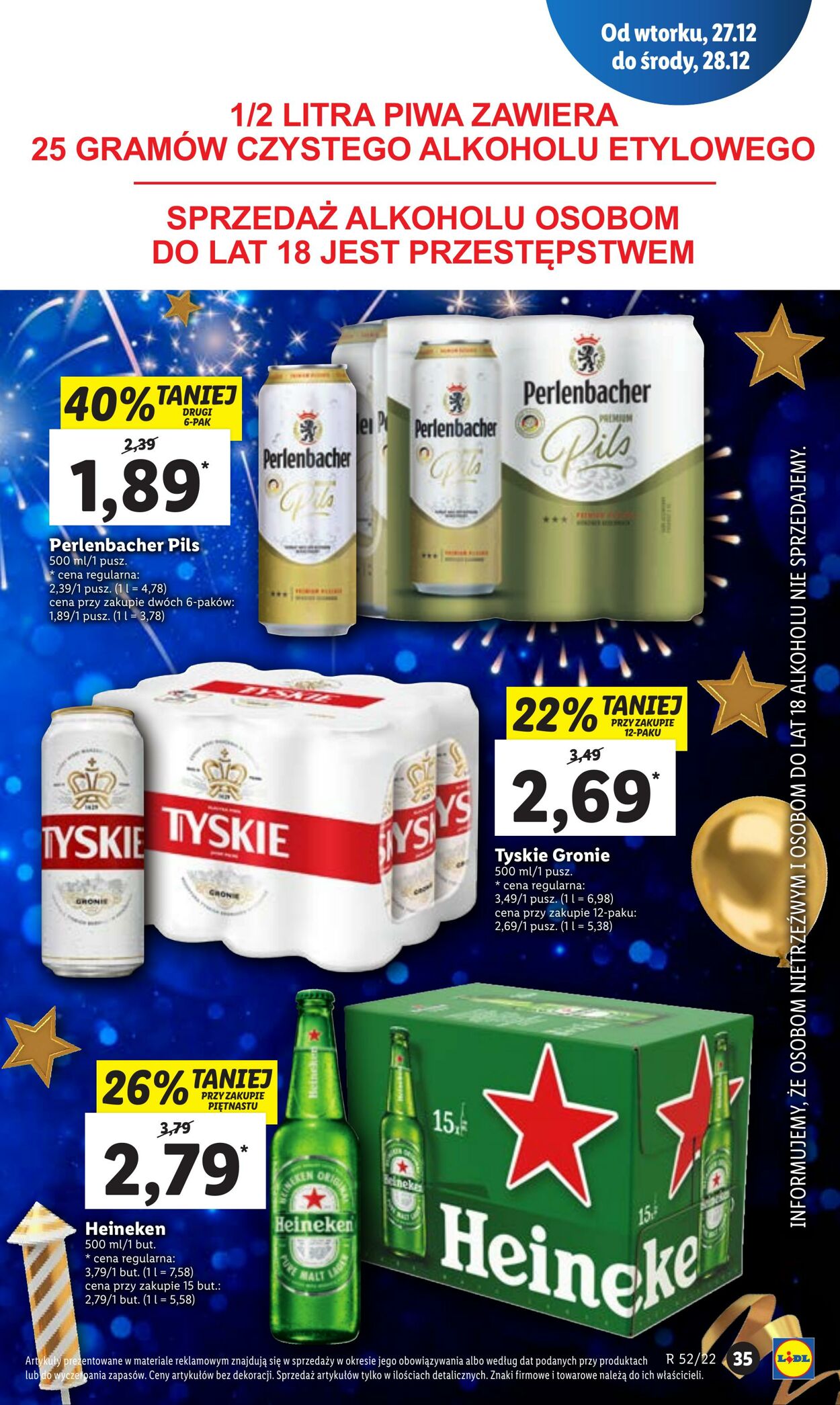 Gazetka Lidl 27.12.2022 - 28.12.2022