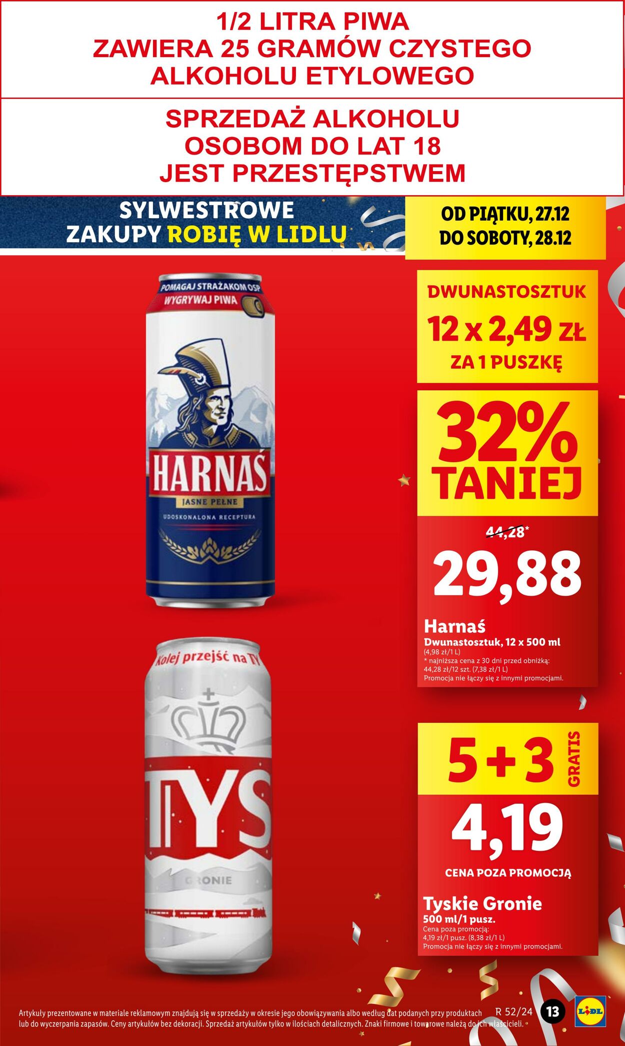 Gazetka Lidl 27.12.2024 - 28.12.2024