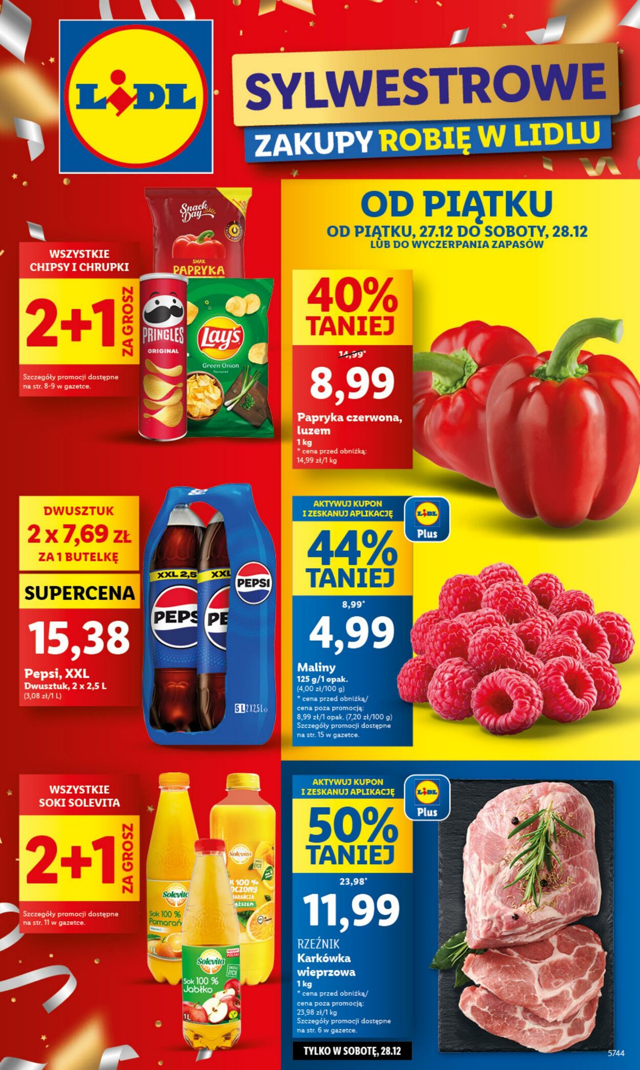 Gazetka Lidl - OFERTA WAŻNA OD 27.12 DO 28.12 27 gru, 2024 - 28 gru, 2024