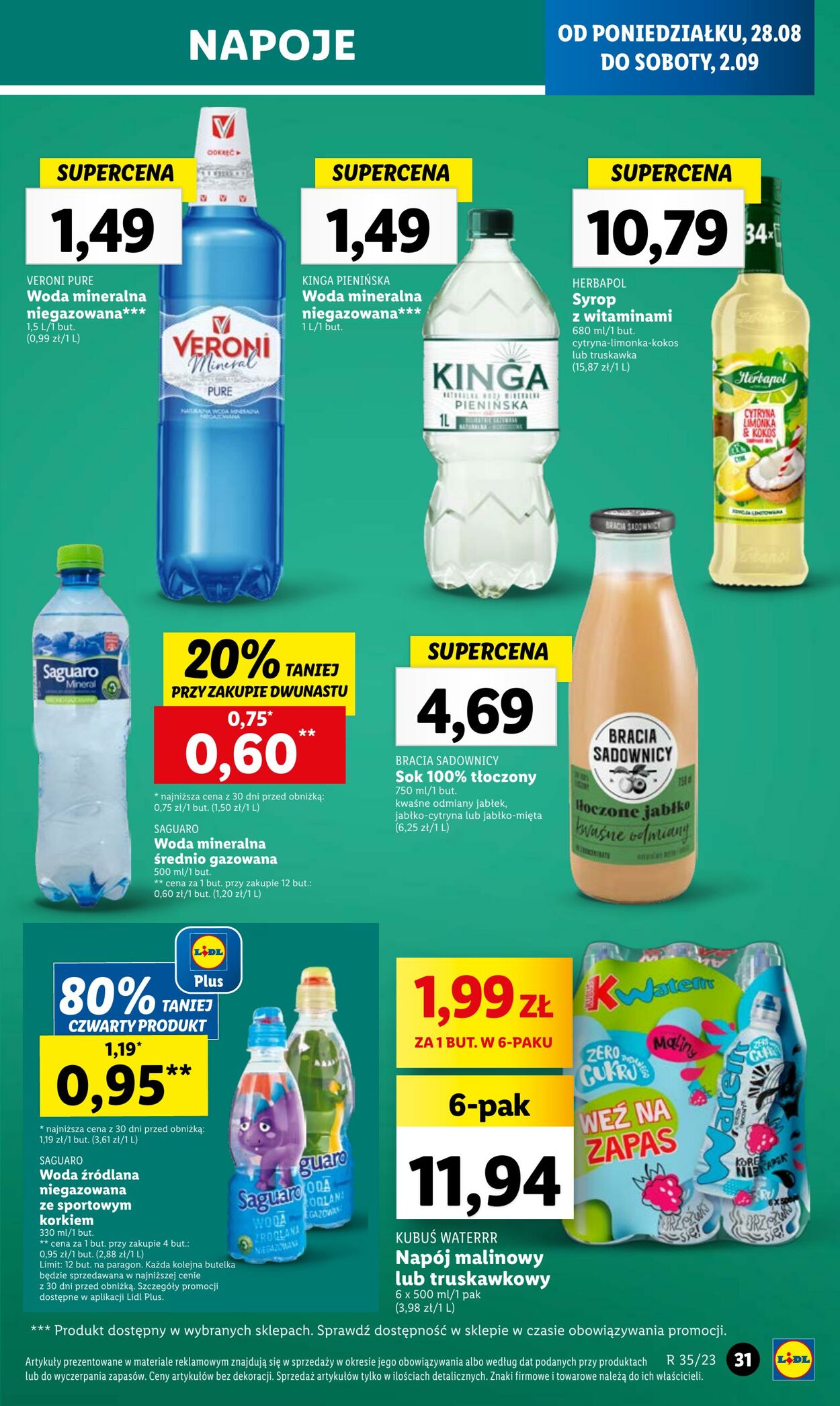 Gazetka Lidl 28.08.2023 - 02.09.2023