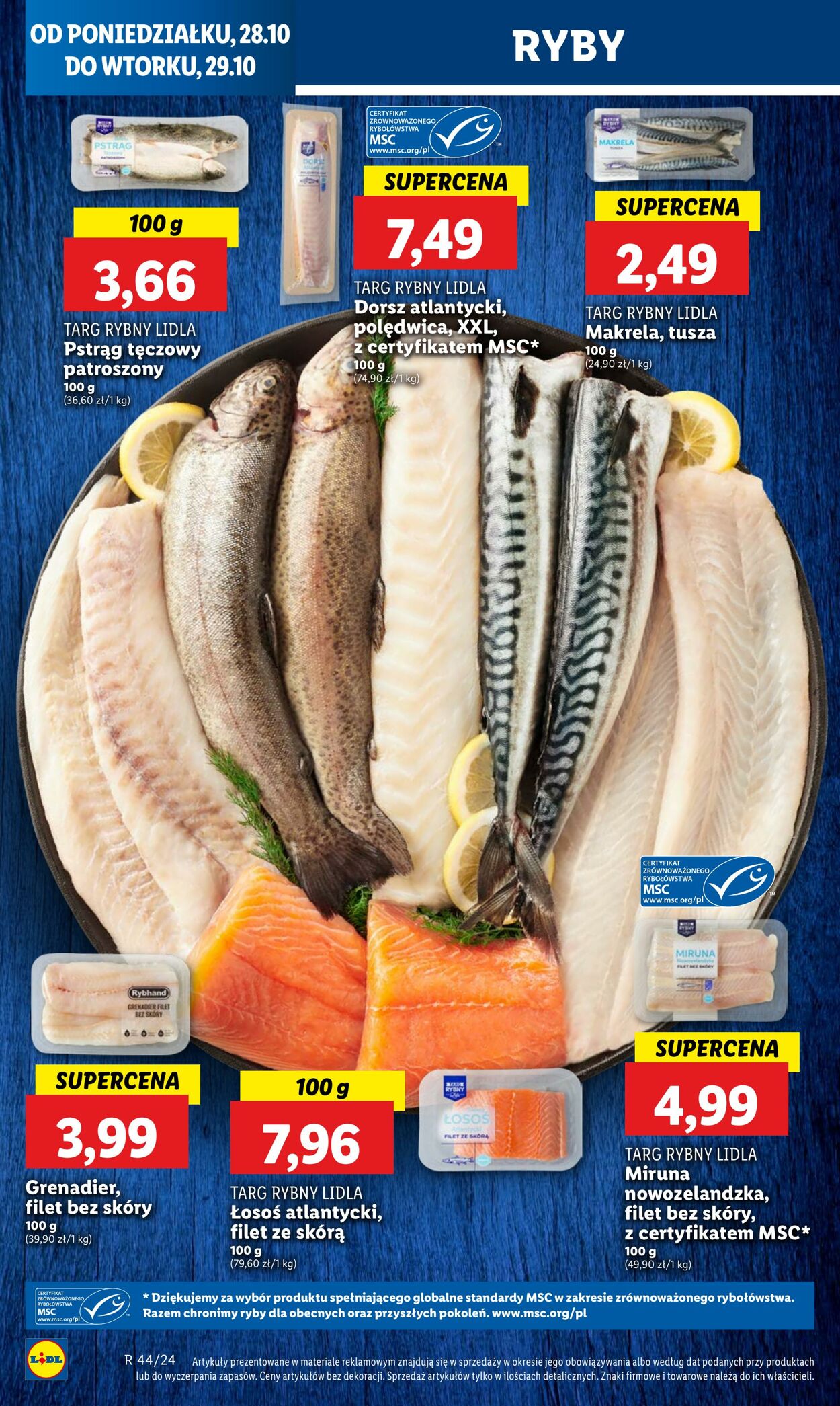 Gazetka Lidl 28.10.2024 - 29.10.2024