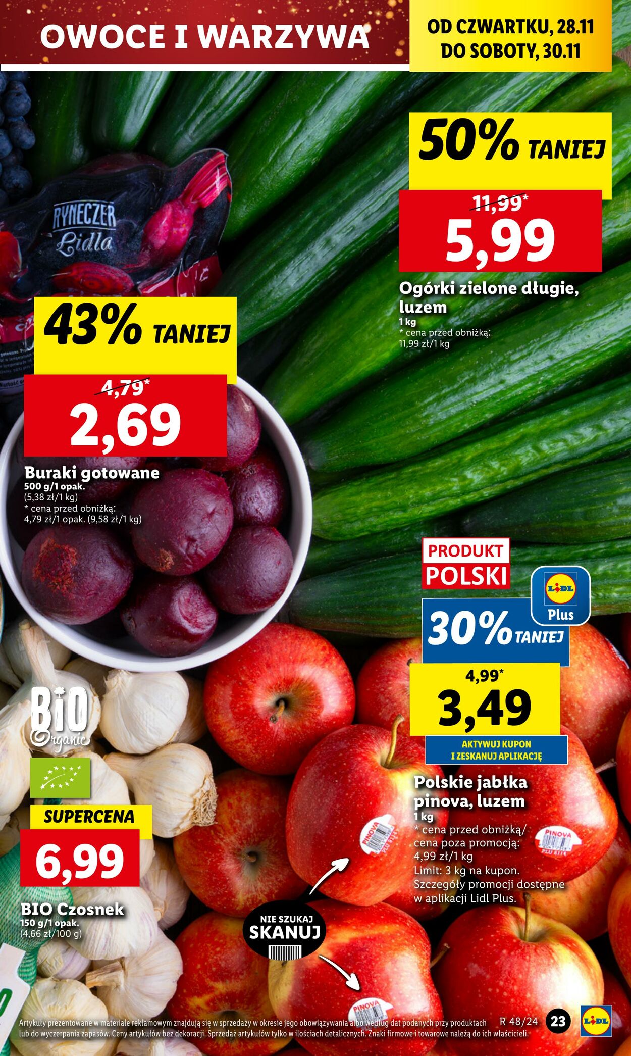 Gazetka Lidl 28.11.2024 - 30.11.2024