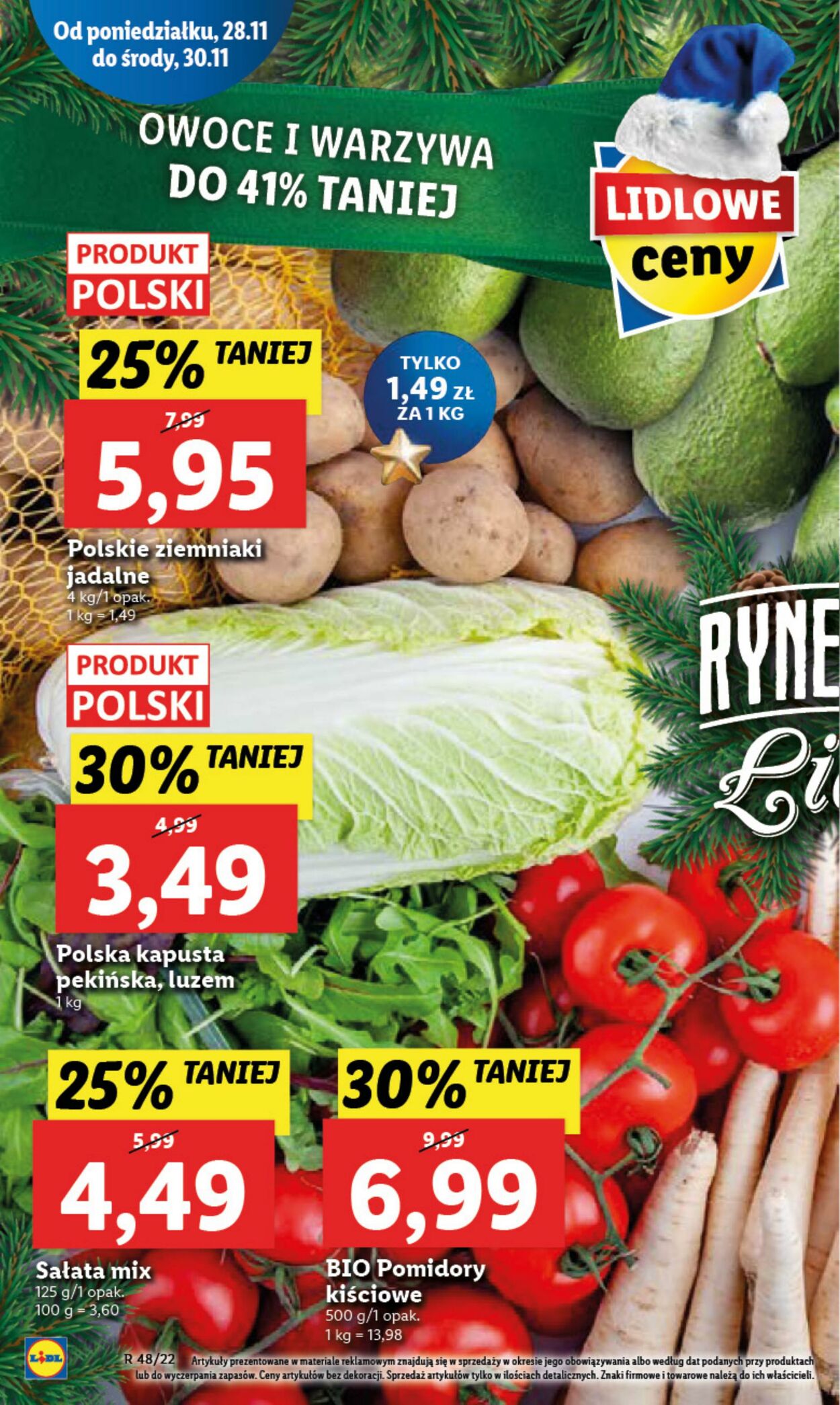 Gazetka Lidl 28.11.2022 - 30.11.2022