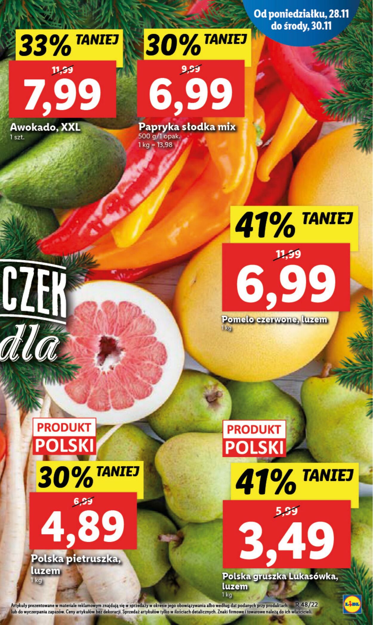 Gazetka Lidl 28.11.2022 - 30.11.2022