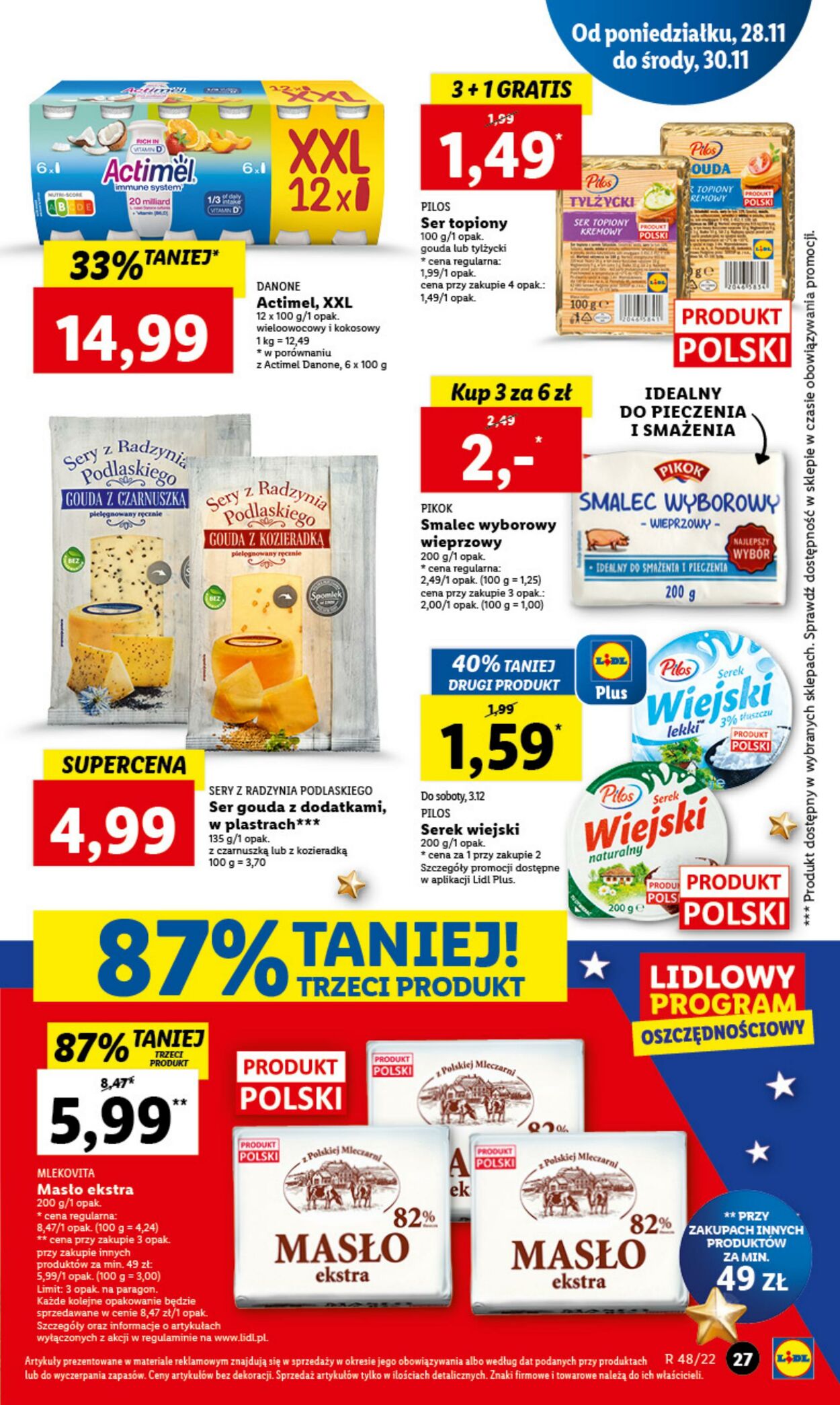 Gazetka Lidl 28.11.2022 - 30.11.2022