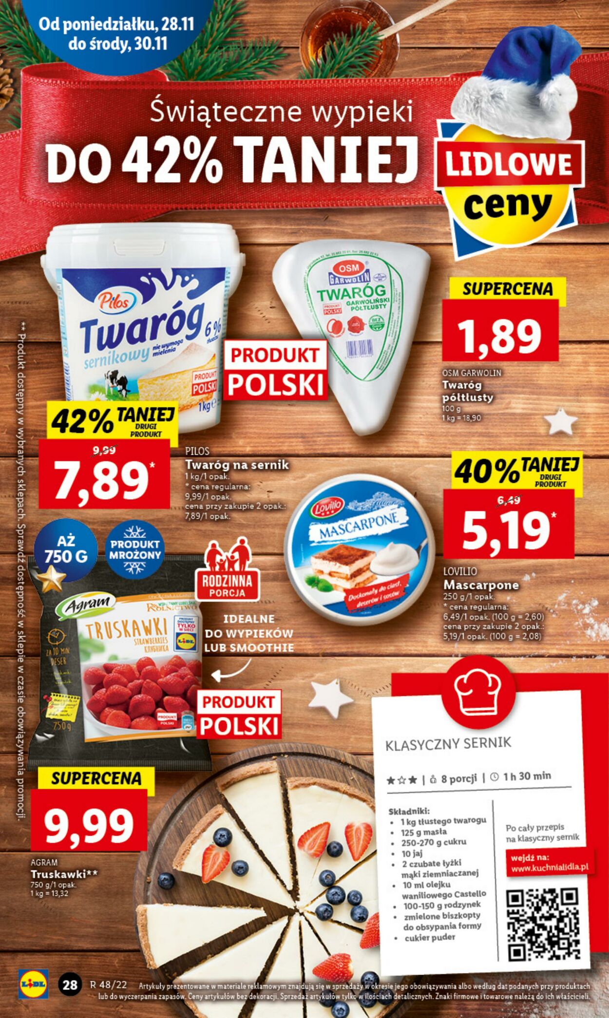 Gazetka Lidl 28.11.2022 - 30.11.2022