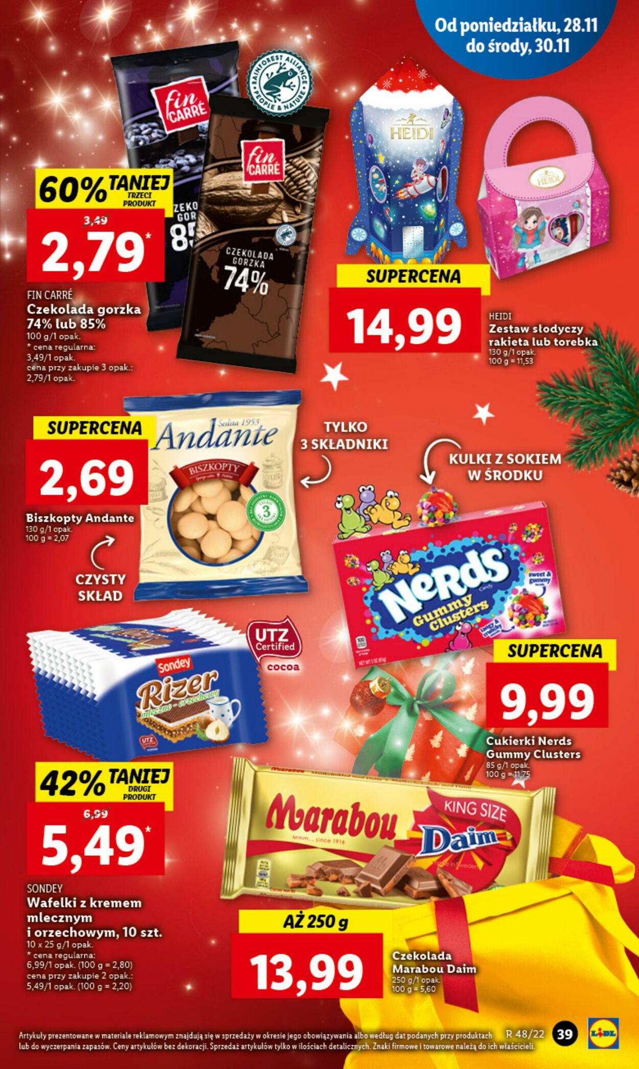 Gazetka Lidl 28.11.2022 - 30.11.2022