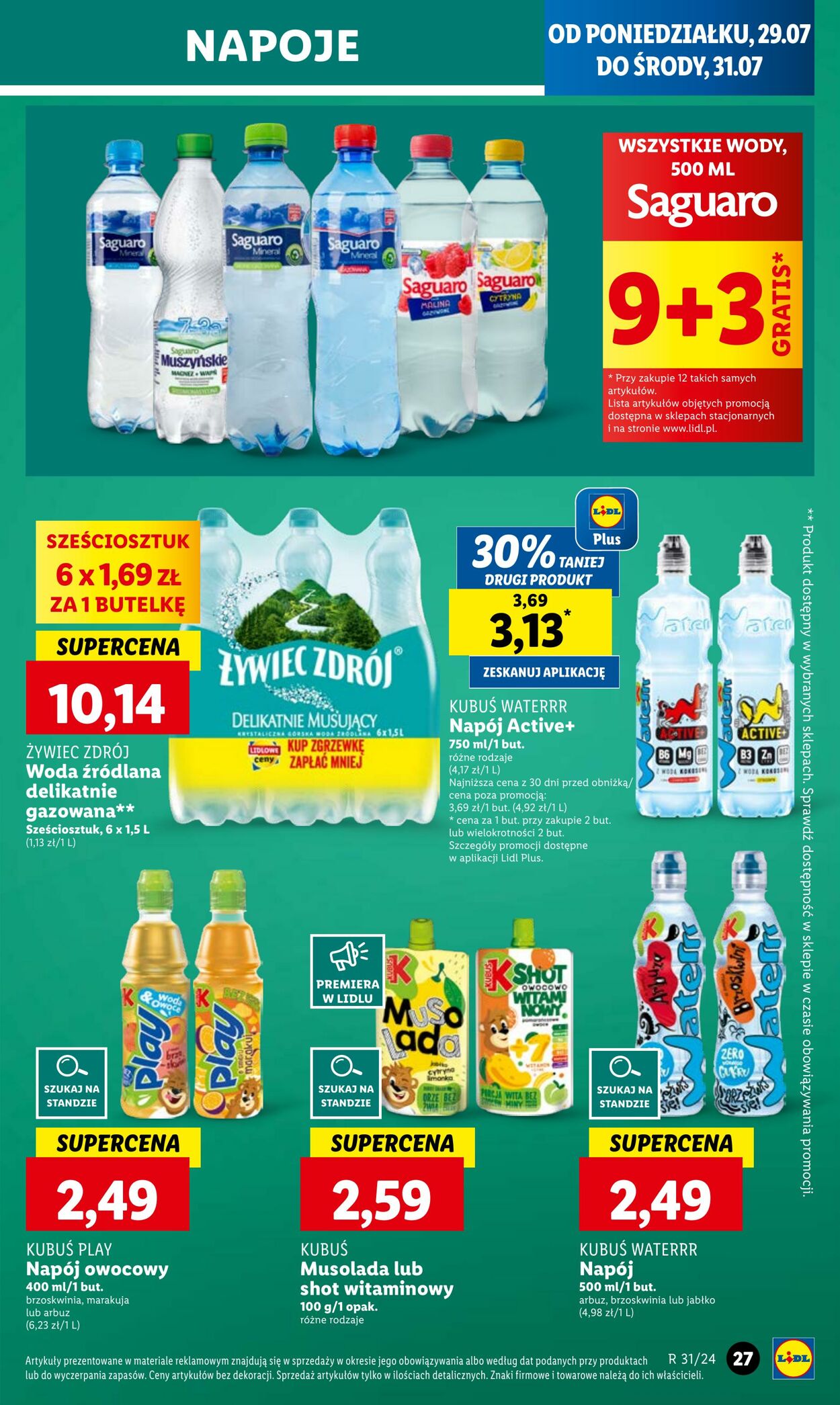 Gazetka Lidl 29.07.2024 - 31.07.2024