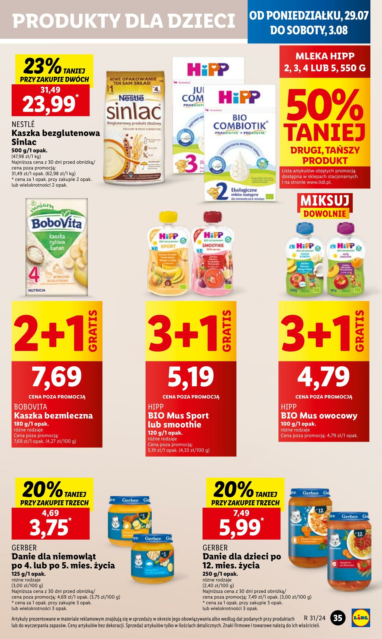 Gazetka Lidl 29.07.2024 - 31.07.2024