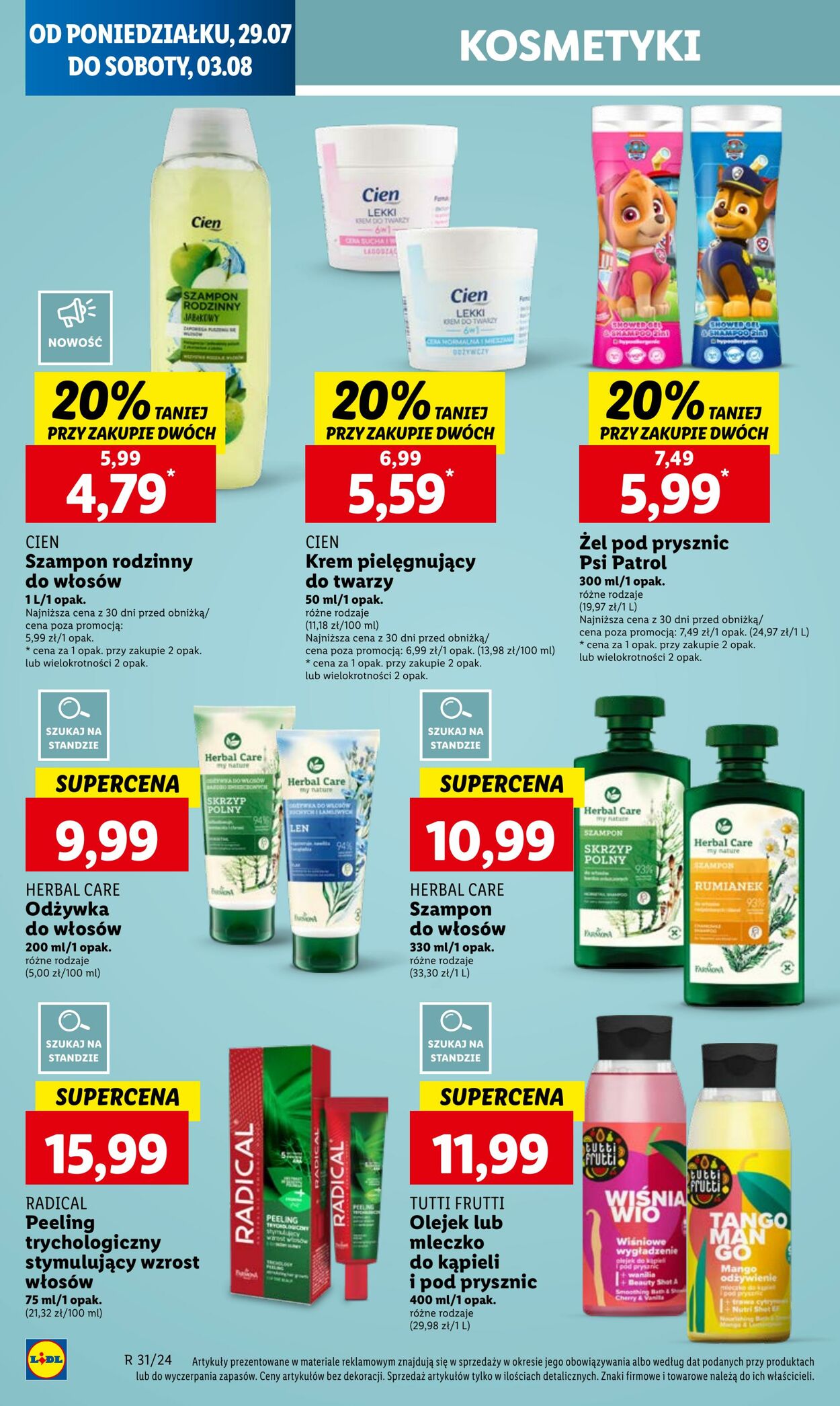 Gazetka Lidl 29.07.2024 - 31.07.2024