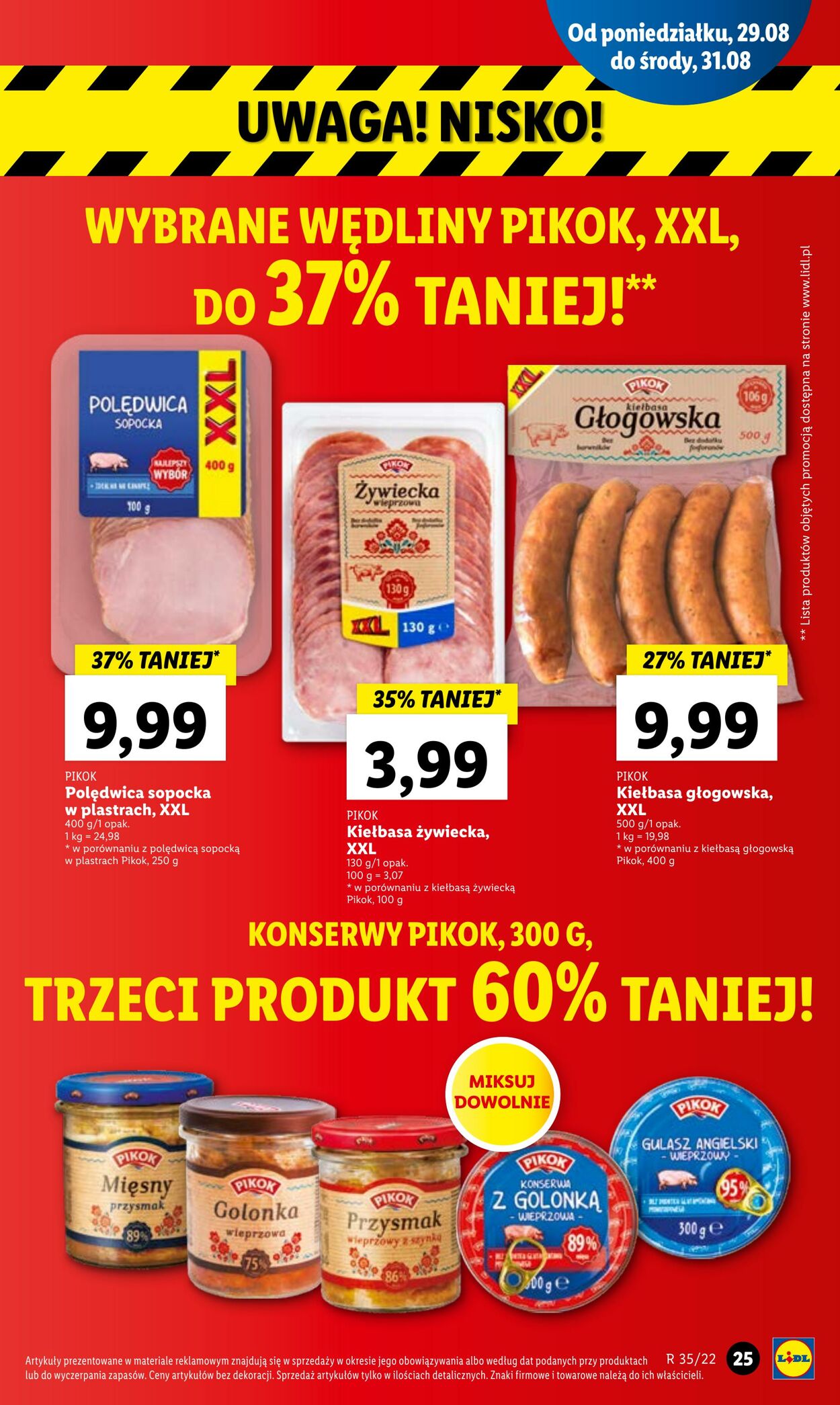 Gazetka Lidl 29.08.2022 - 31.08.2022