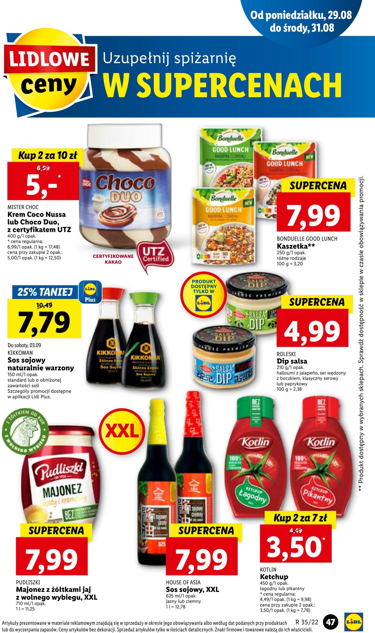 Gazetka Lidl 29.08.2022 - 31.08.2022