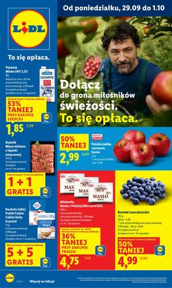 Gazetka Lidl 29.09.2025 - 01.10.2025