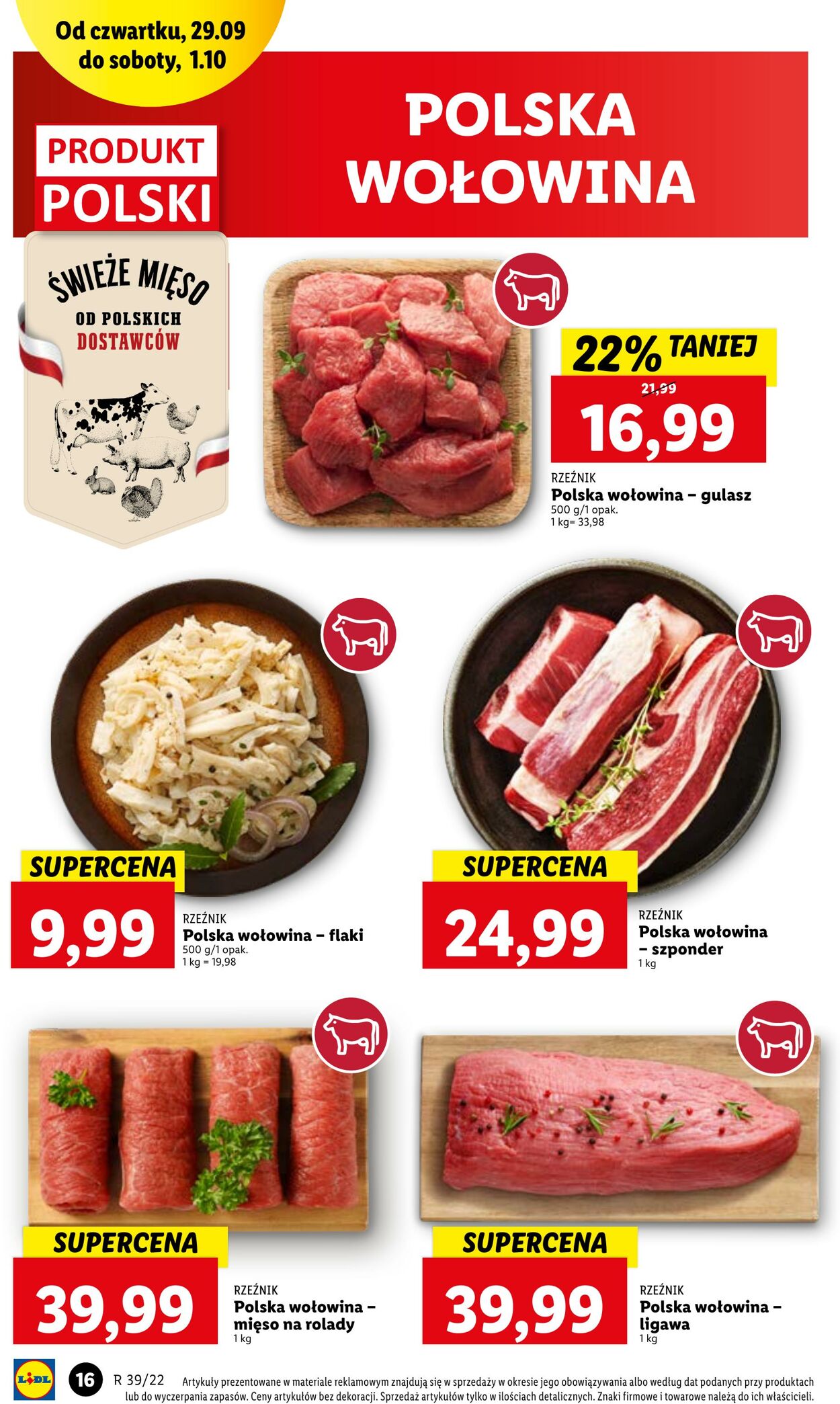 Gazetka Lidl 29.09.2022 - 01.10.2022