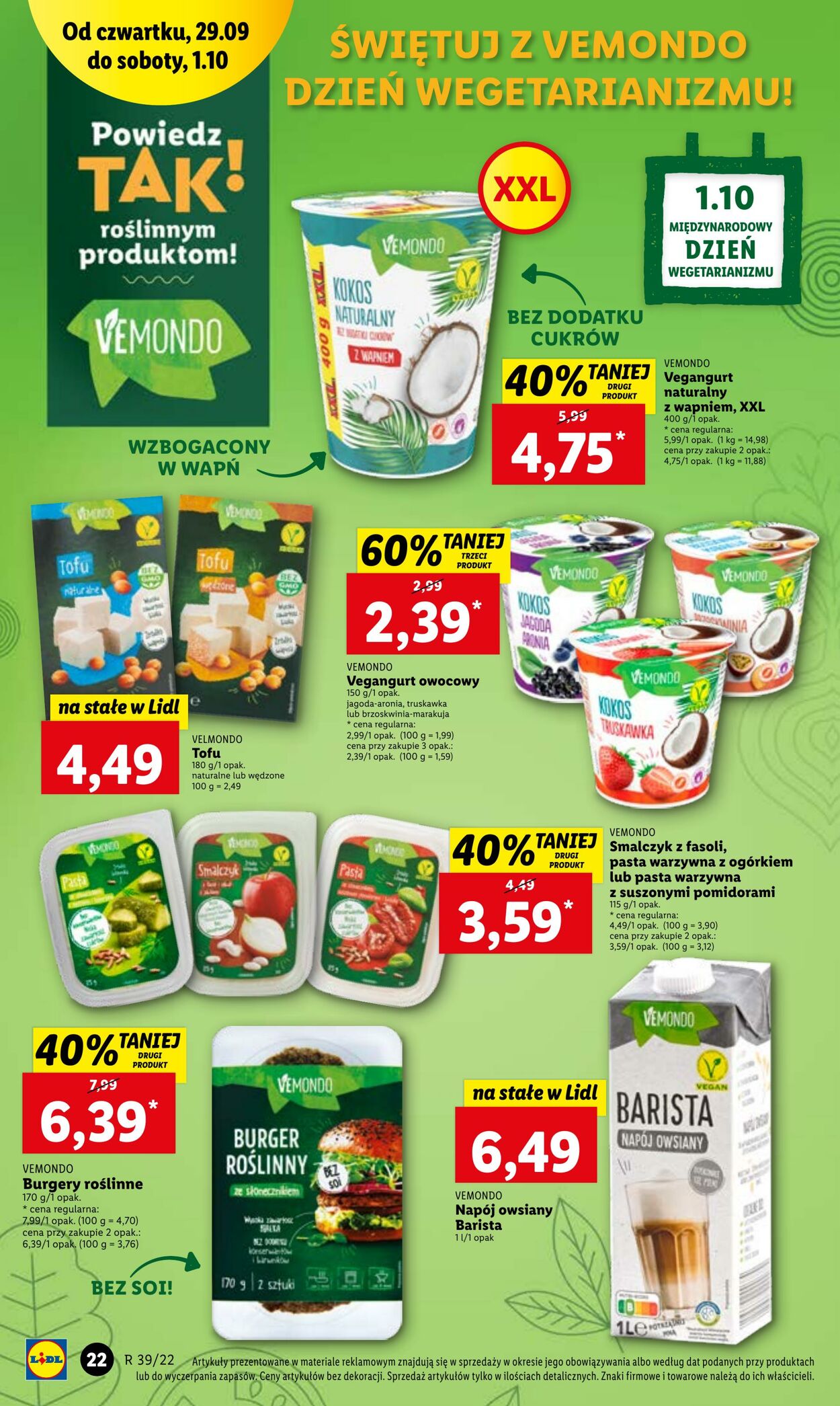 Gazetka Lidl 29.09.2022 - 01.10.2022