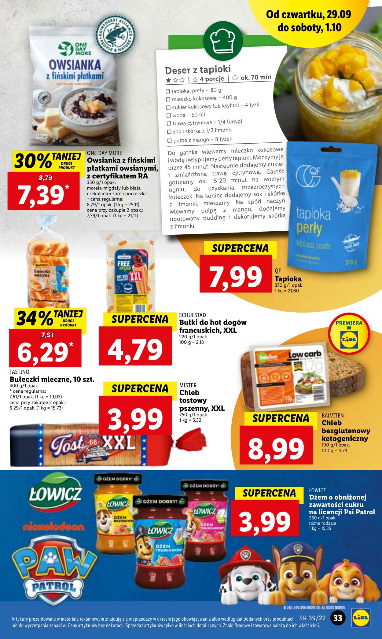 Gazetka Lidl 29.09.2022 - 01.10.2022