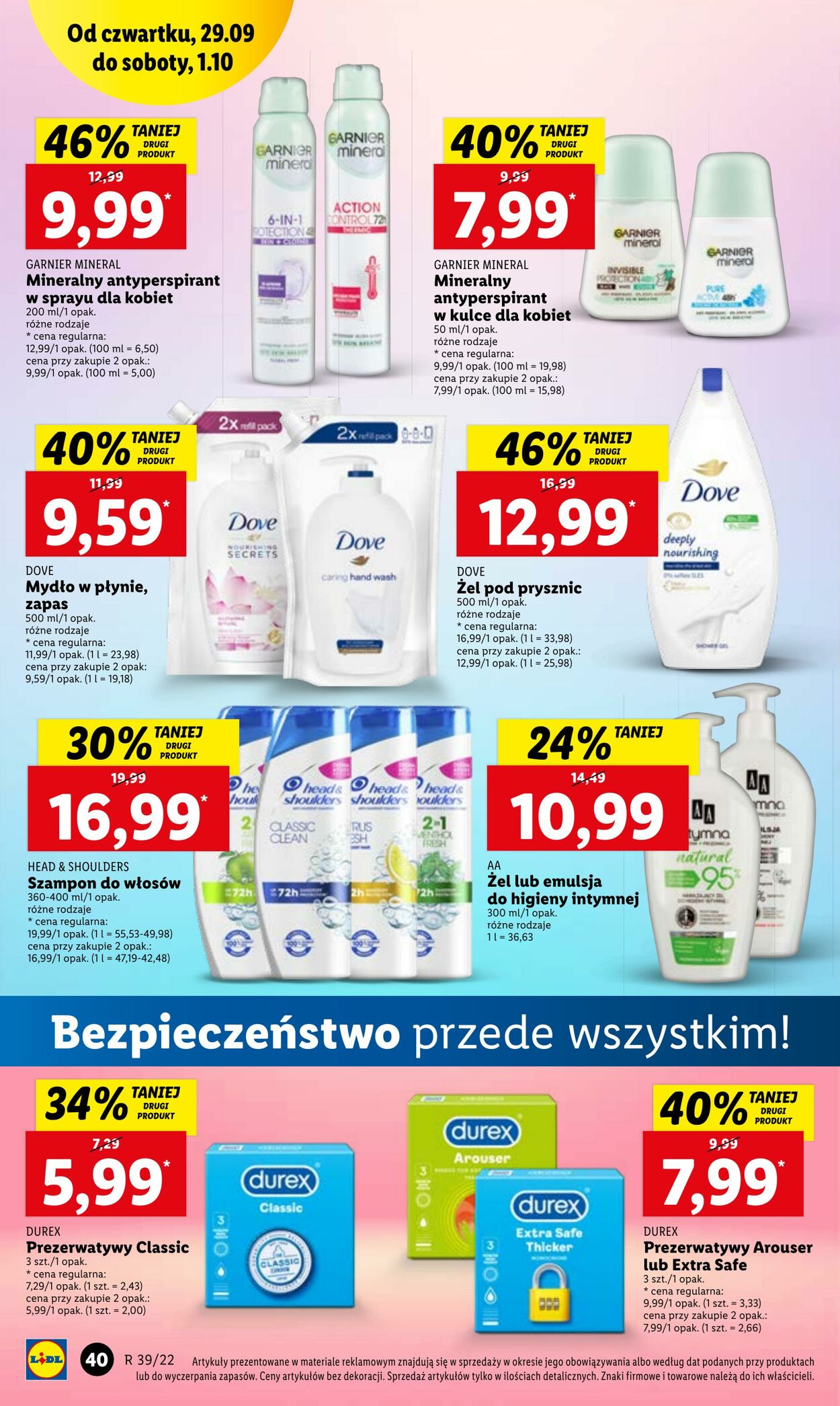 Gazetka Lidl 29.09.2022 - 01.10.2022