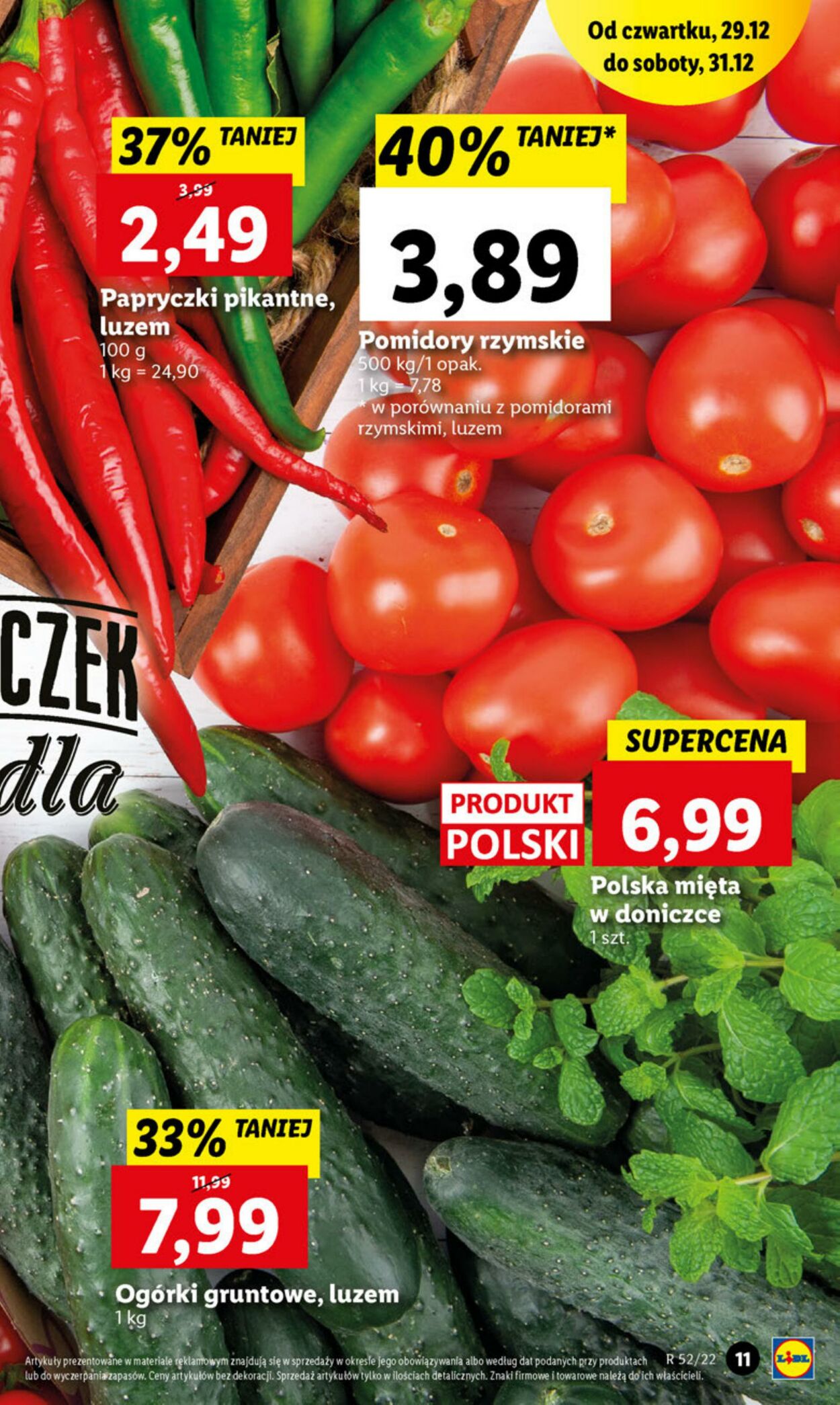 Gazetka Lidl 29.12.2022 - 31.12.2022