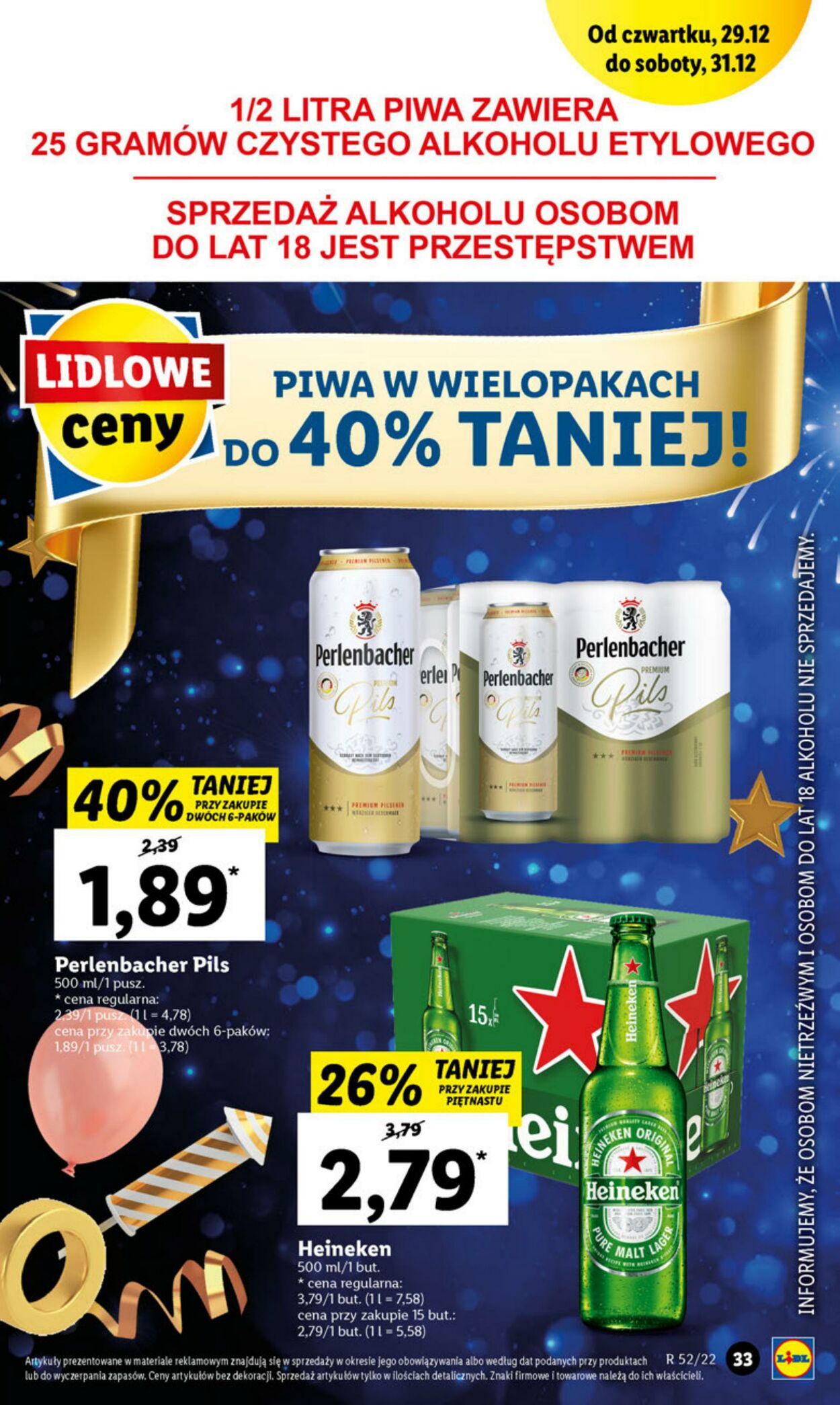 Gazetka Lidl 29.12.2022 - 31.12.2022