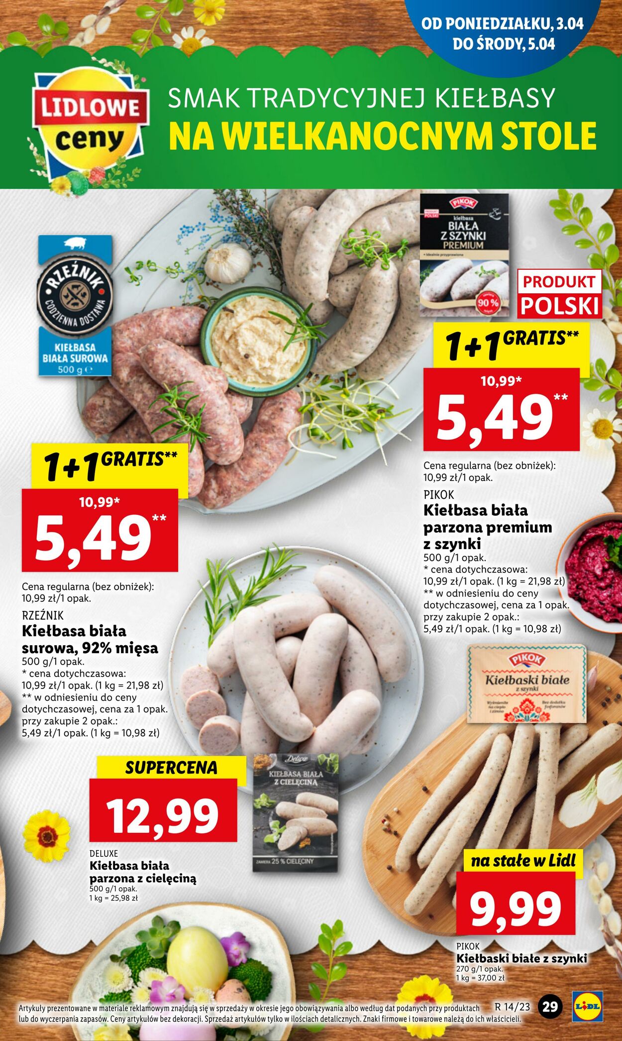 Gazetka Lidl 03.04.2023 - 05.04.2023