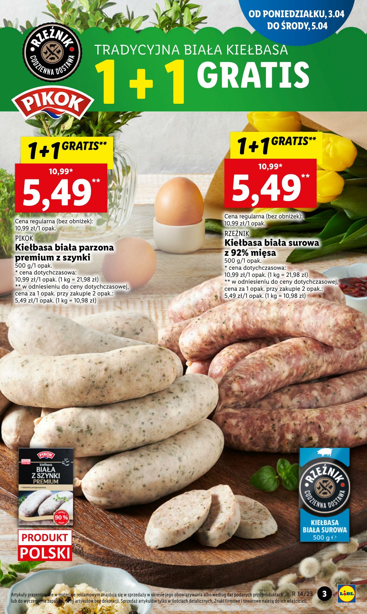 Gazetka Lidl 03.04.2023 - 05.04.2023