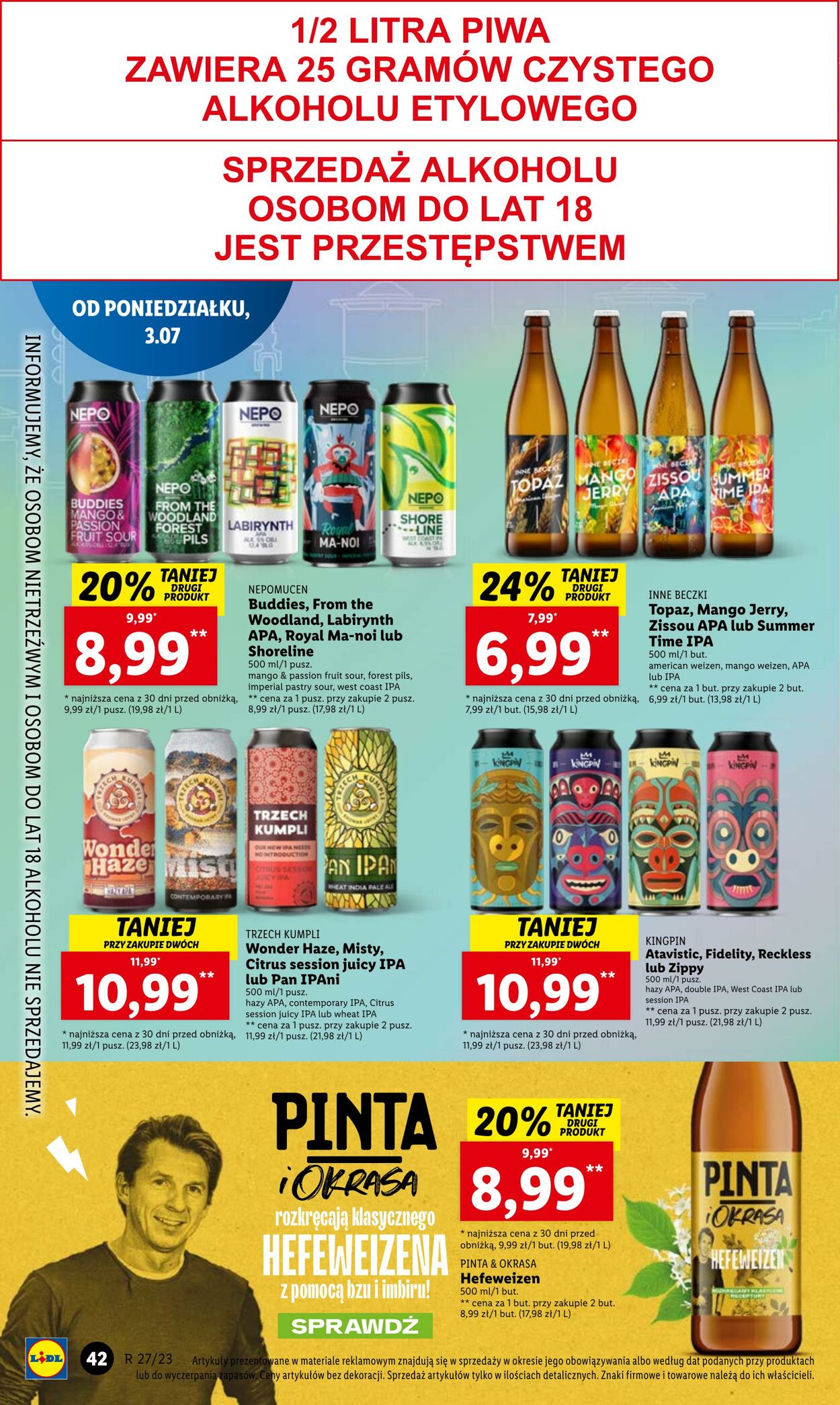 Gazetka Lidl 03.07.2023 - 05.07.2023